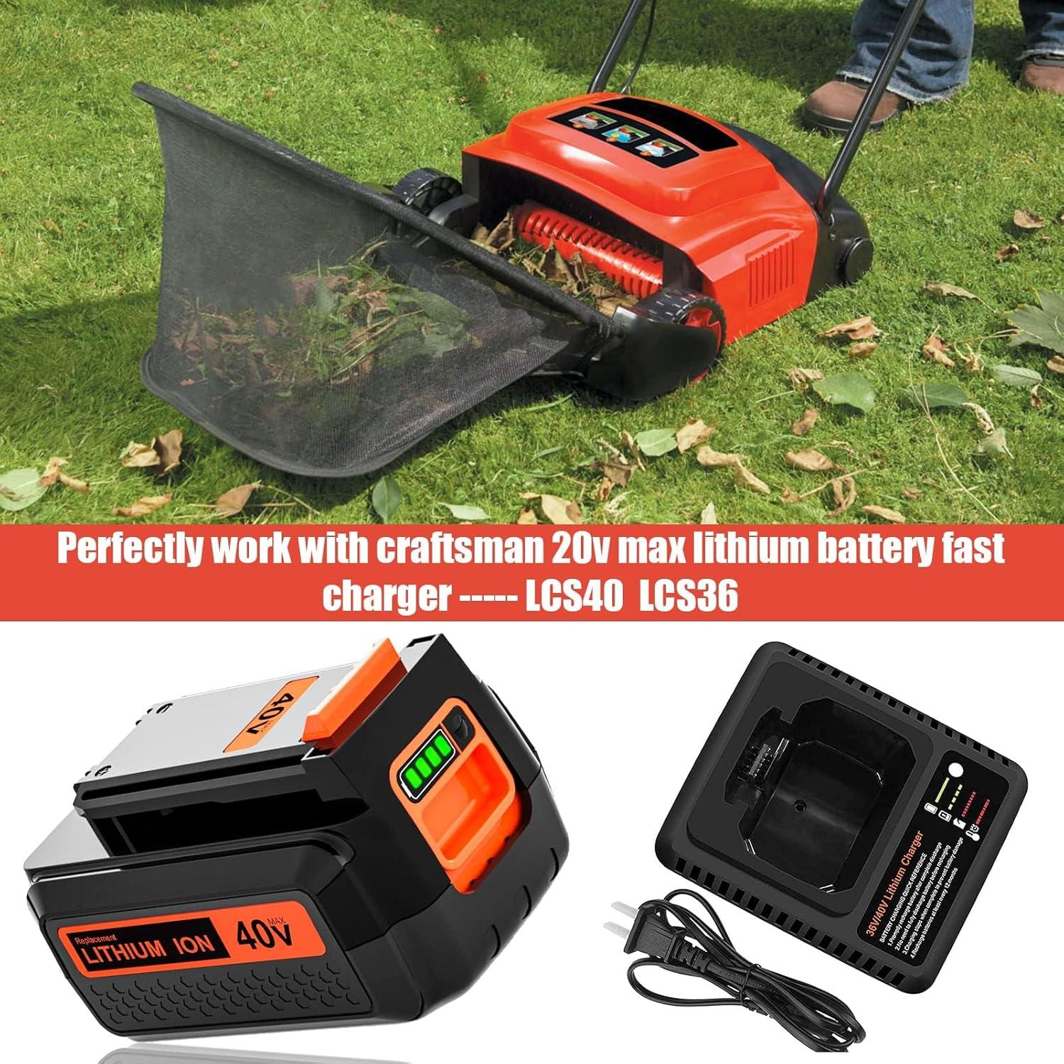 Batería Litio 40V 3600mAh Reemplazo Black & Decker LBX2040