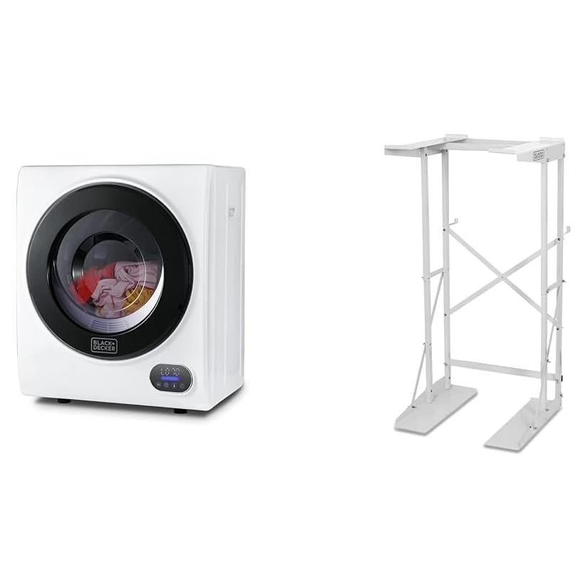 Secadora de Ropa Compacta BLACK+DECKER 2.5kg 850W Blanca