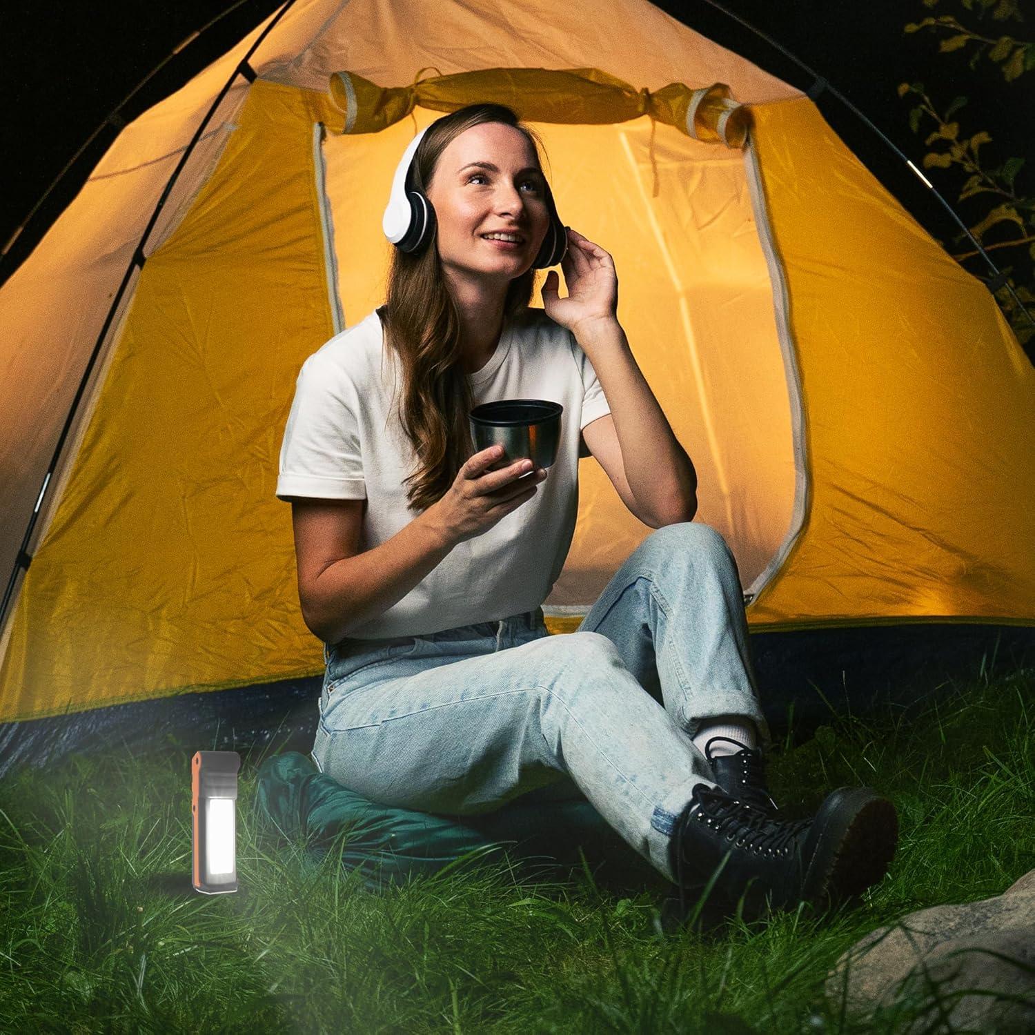 Luz Utilitaria Plegable BLACK+DECKER 600LM Recargable USB