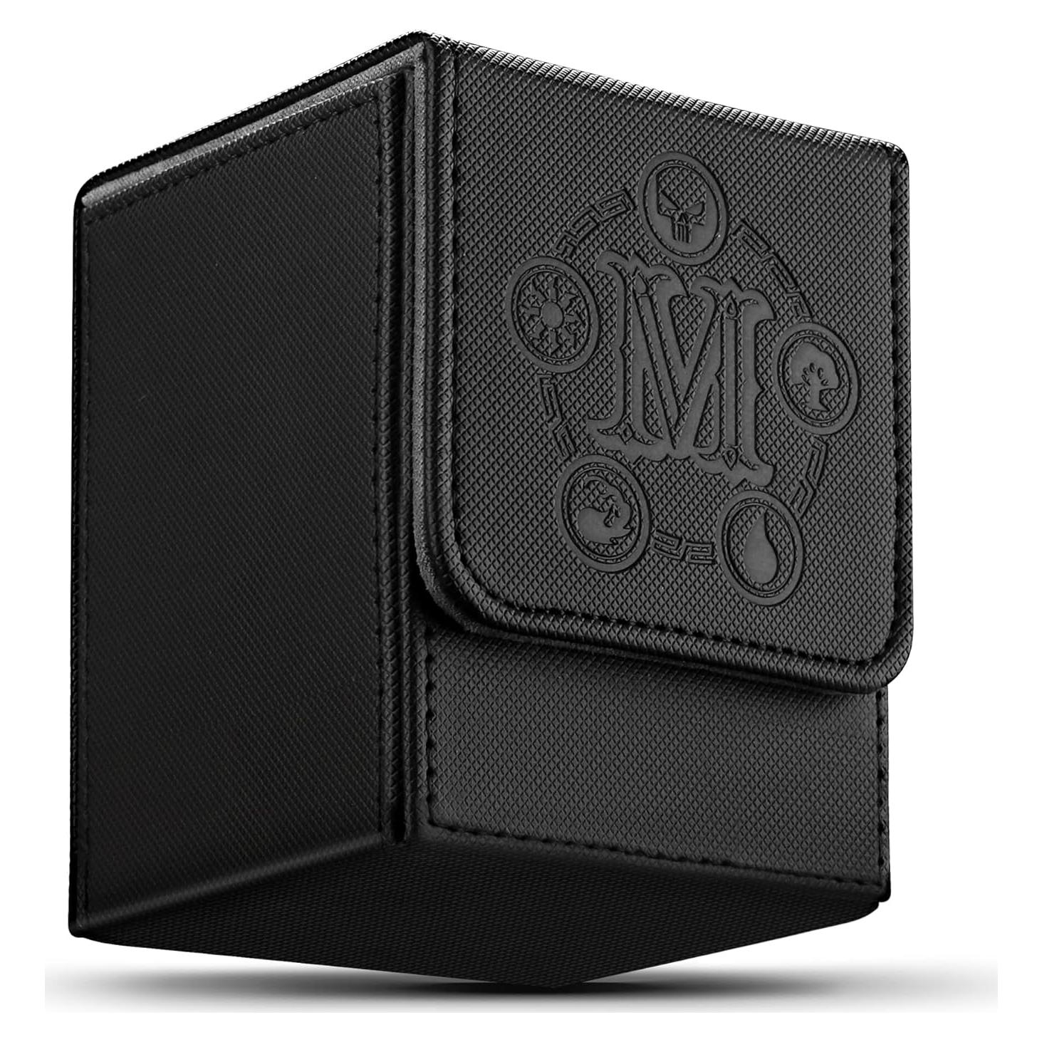 Caja de Almacenamiento para Cartas TCGUARD Negra 100+ Cartas