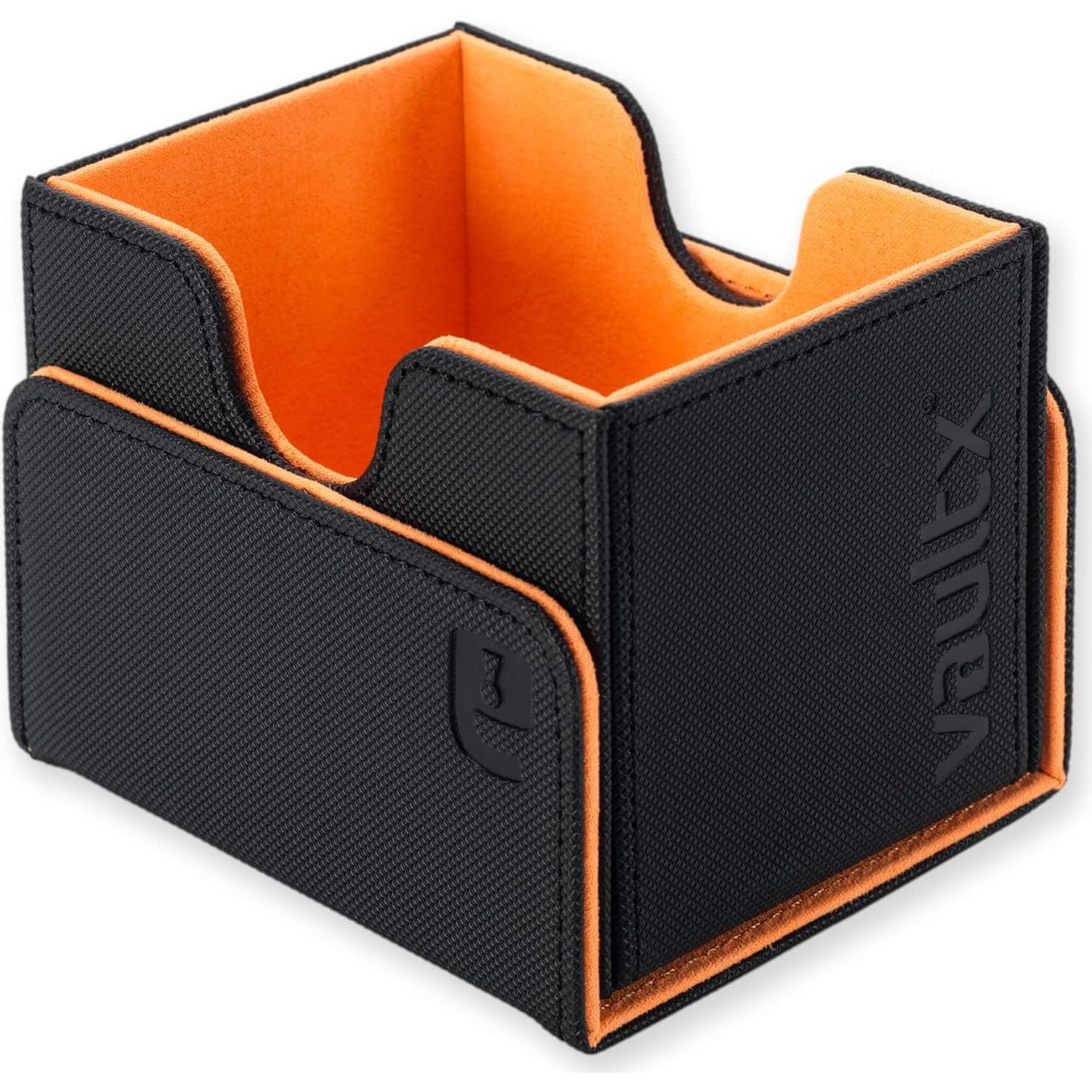 Caja de Barajas Vault X Sideloading 100+ Cartas Negra/Naranja