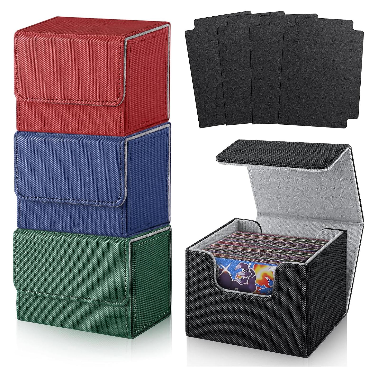 Caja de Barajas TiopLior para MTG - 4 Cajas con Divisores