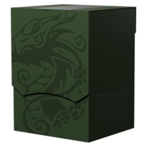 Caja de Barajas Dragon Shield Verde Bosque/Negro - Almacenamiento TCG