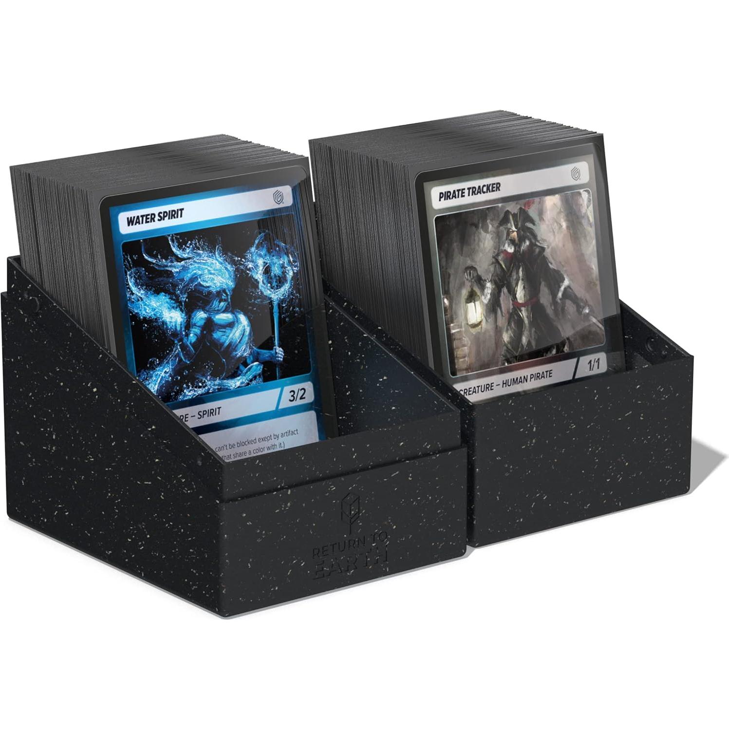 Caja para Cartas Ultimate Guard RTE Boulder 133, Negra, Ecológica