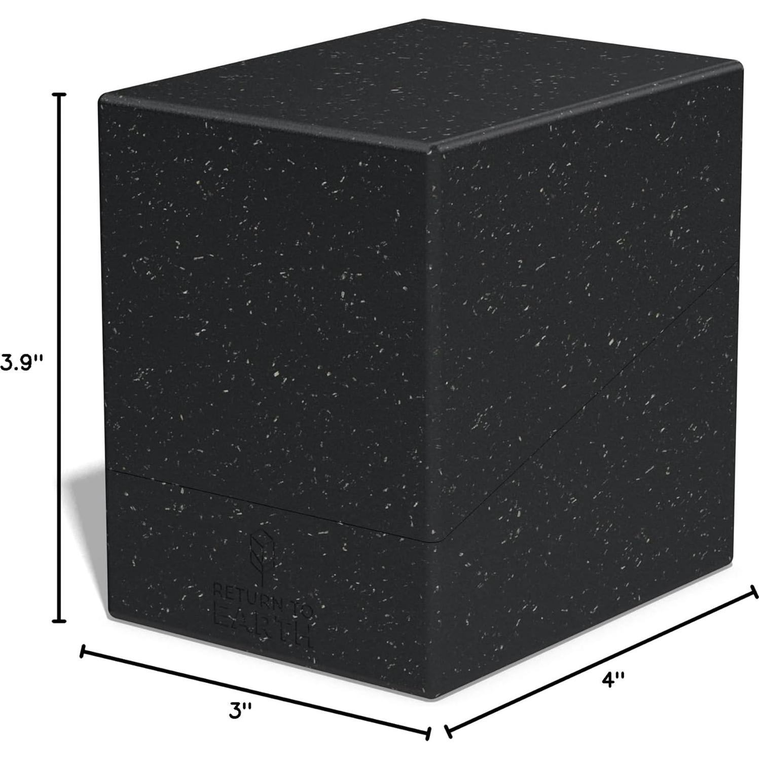 Caja para Cartas Ultimate Guard RTE Boulder 133, Negra, Ecológica