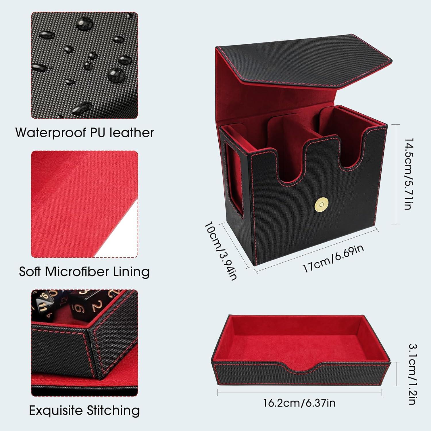 Caja de Barajas PANIMOSI para MTG - Almacenamiento 540+ Cartas
