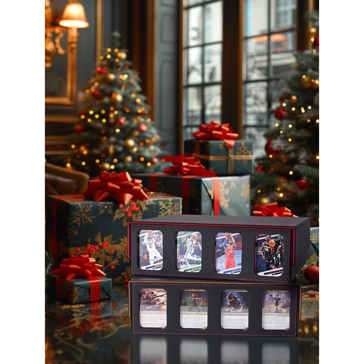 Caja de Almacenamiento de Cartas Venssu 3000+ con Divisores