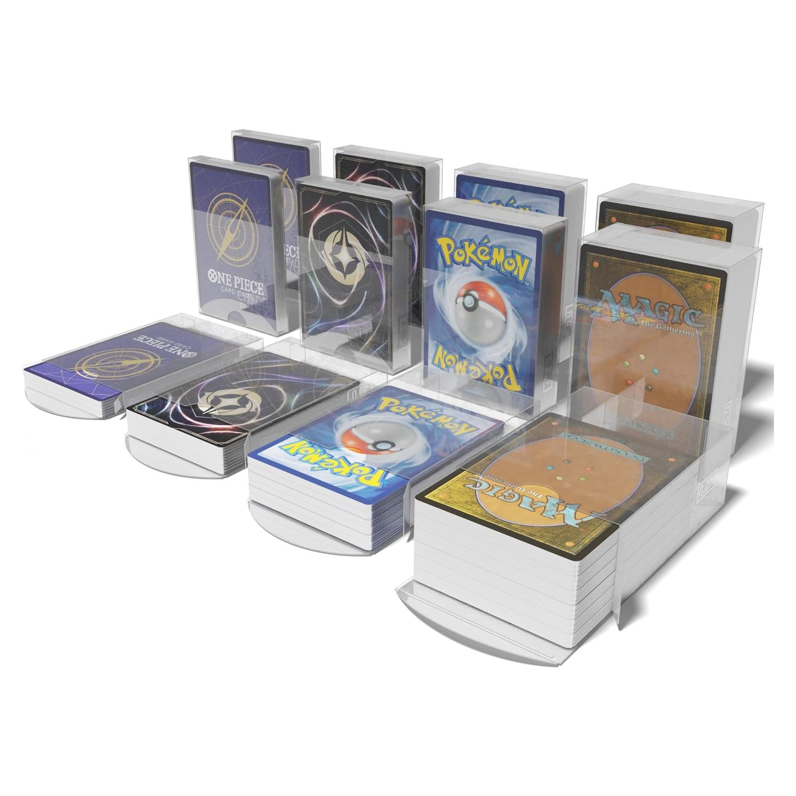 Cajas de Barajas ClearFit Citadel Black - 12 Unidades para Cartas