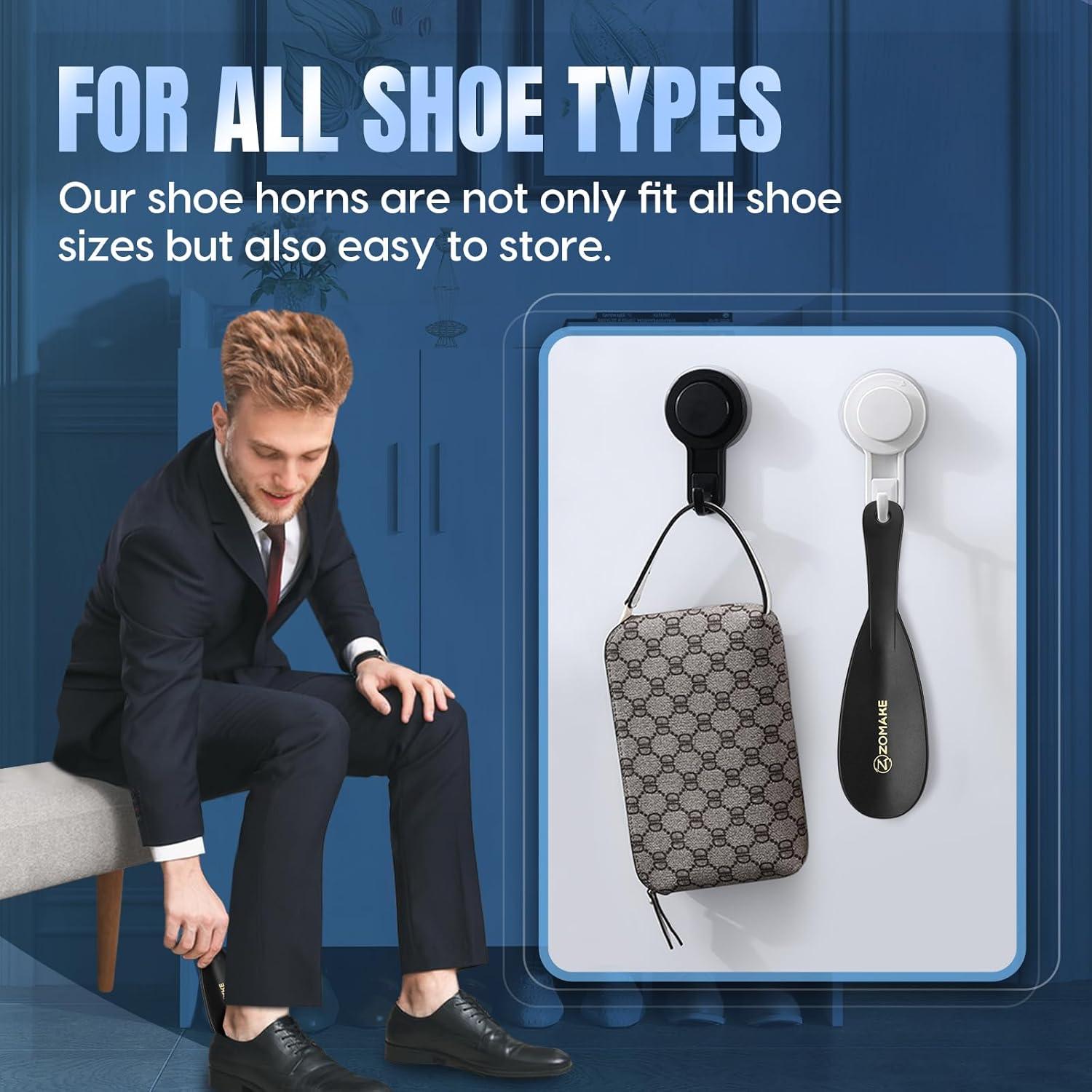 Cuerno de Zapato ZOMAKE de Plástico 19.05 cm para Viaje