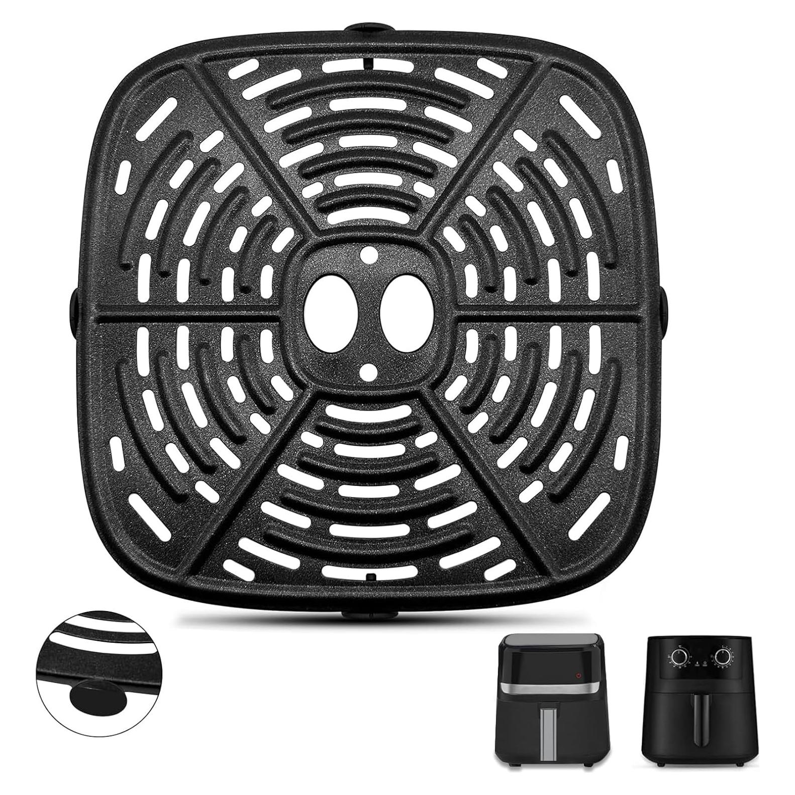 Sartén para Freidora de Aire Holstein 4.4QT 20.5x20.5cm