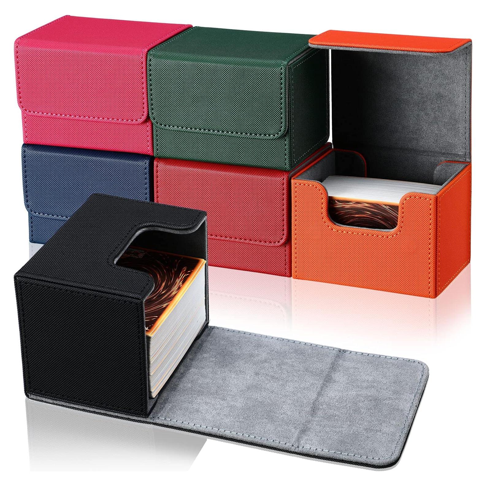 Yookeer 6 Cajas de Almacenamiento de Cartas Magnéticas 100+