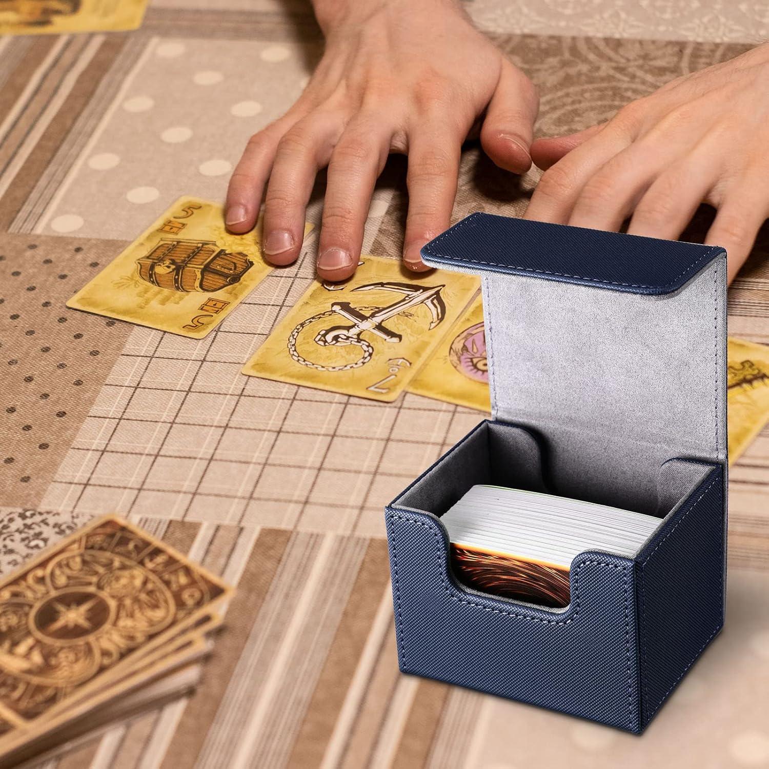 Yookeer 6 Cajas de Almacenamiento de Cartas Magnéticas 100+