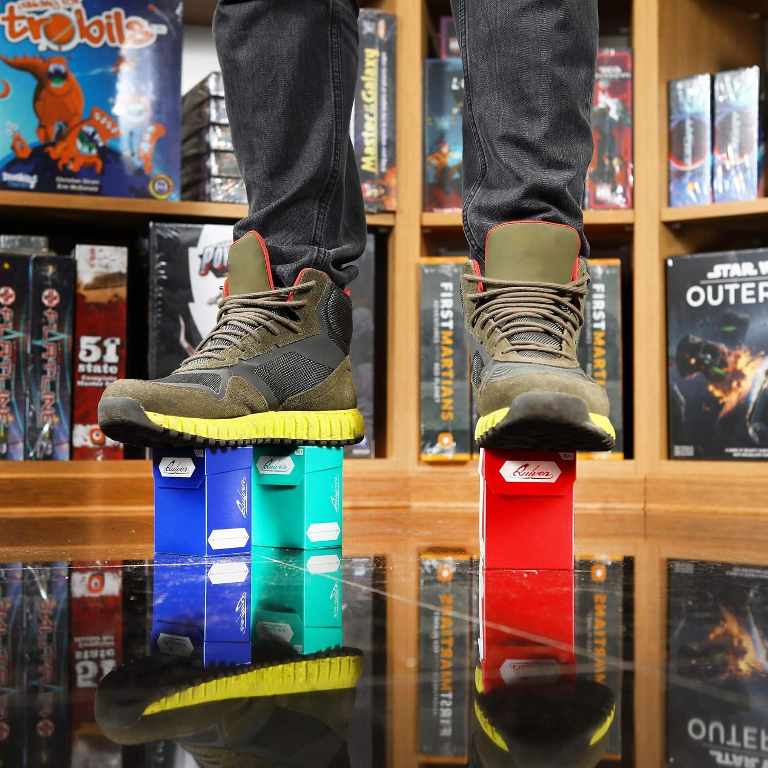 Estuche de Cartas Quiver Time Negro + 5 Bloques de Deck 80+