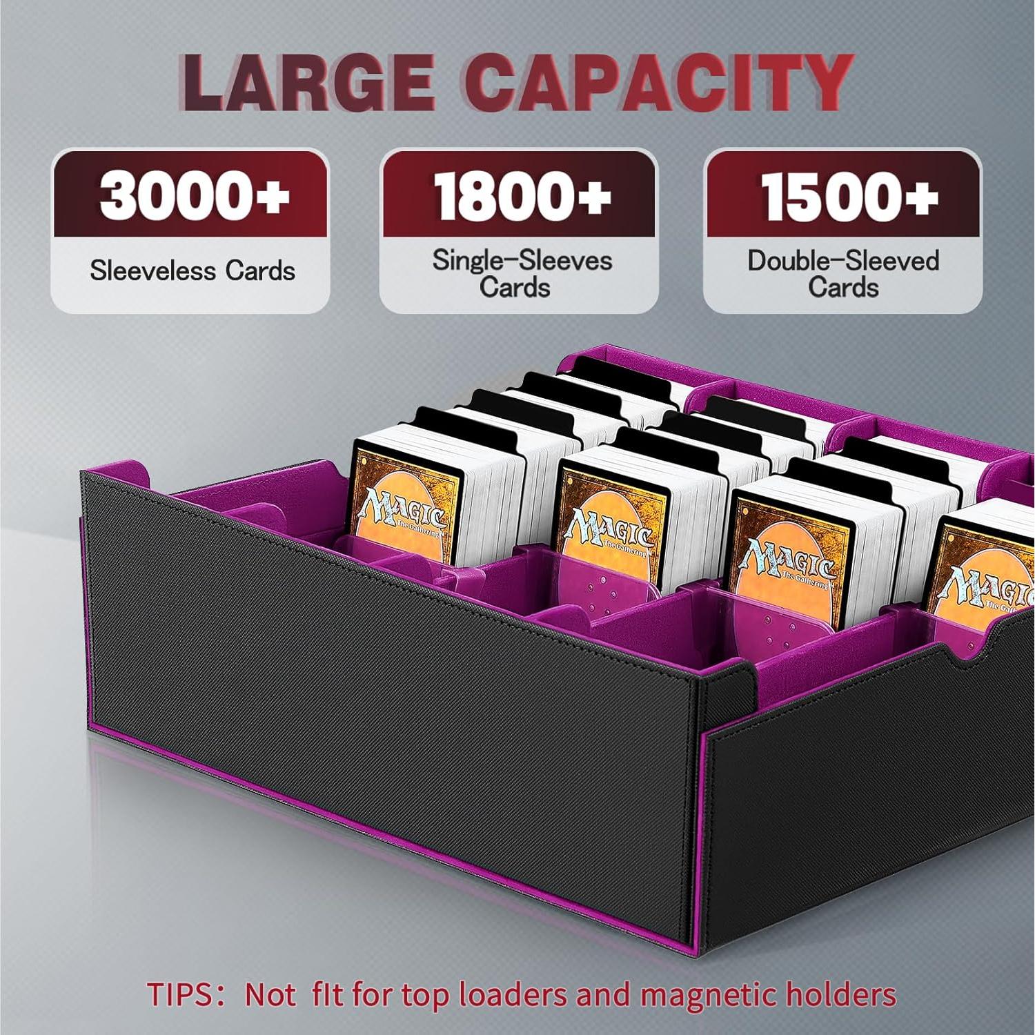 Caja de Almacenamiento de Cartas HSMH 3000+ con Divisores