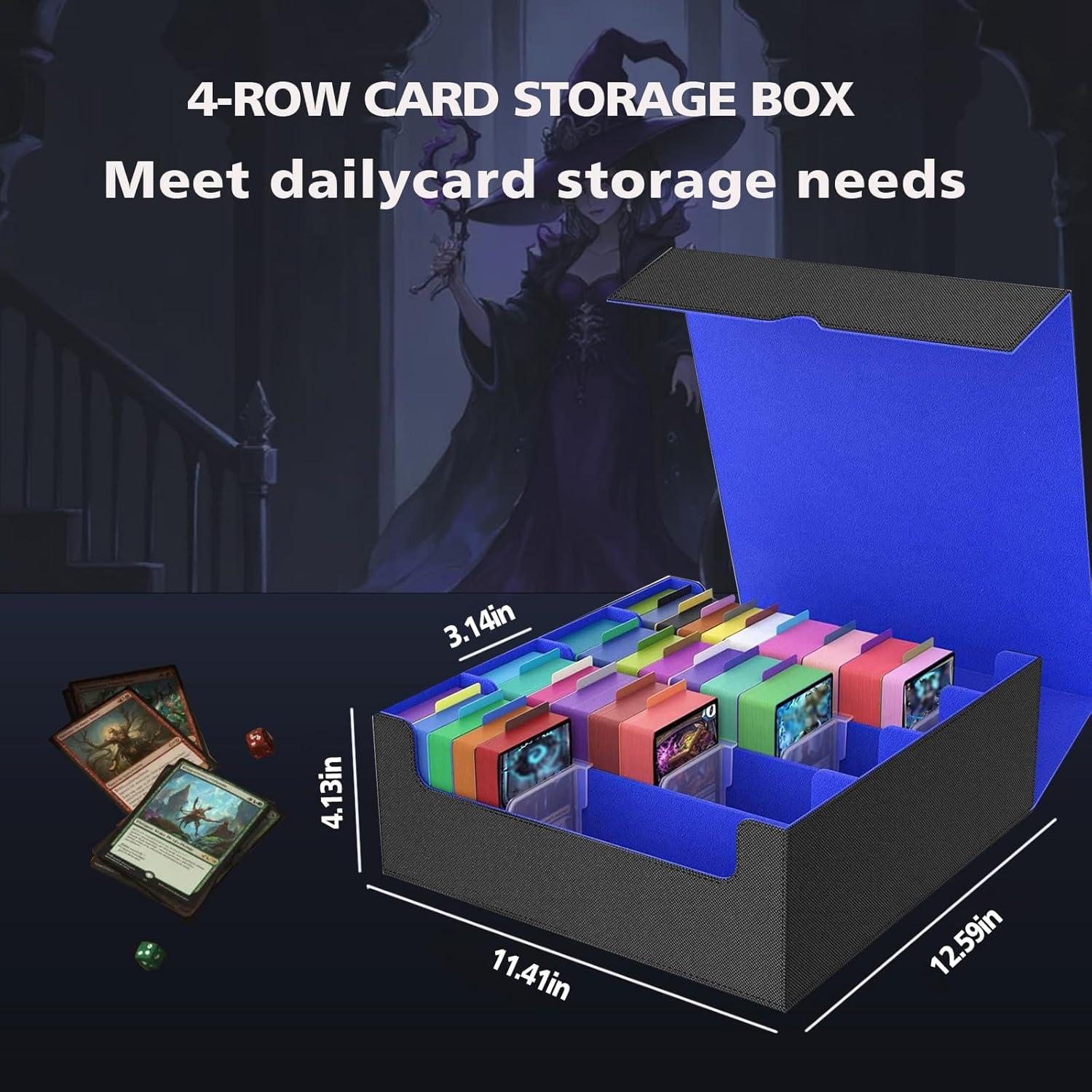 Caja de Almacenamiento de Cartas VeiDynoA 3200+ Negro/Azul