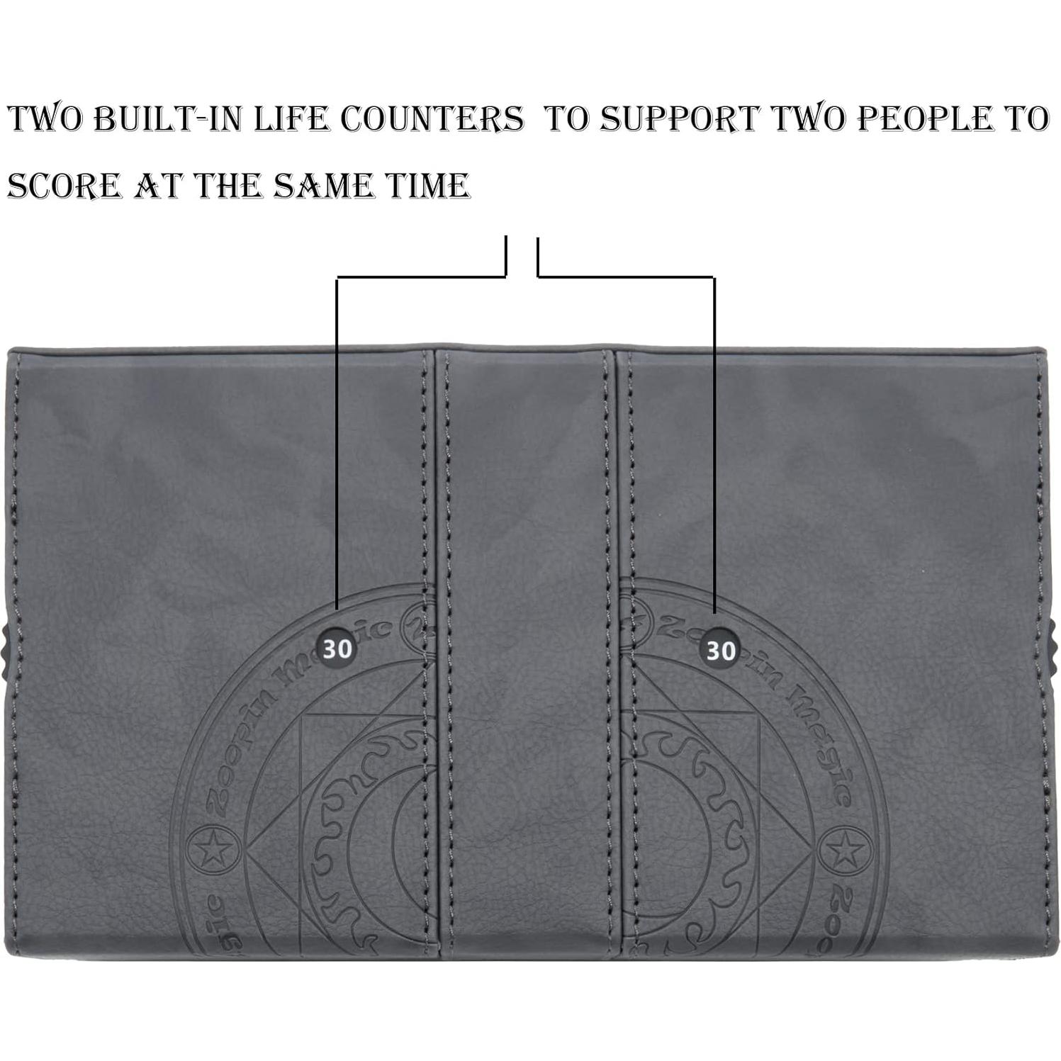 Caja de Barajas Zoopin 200 para Cartas Coleccionables - Negro