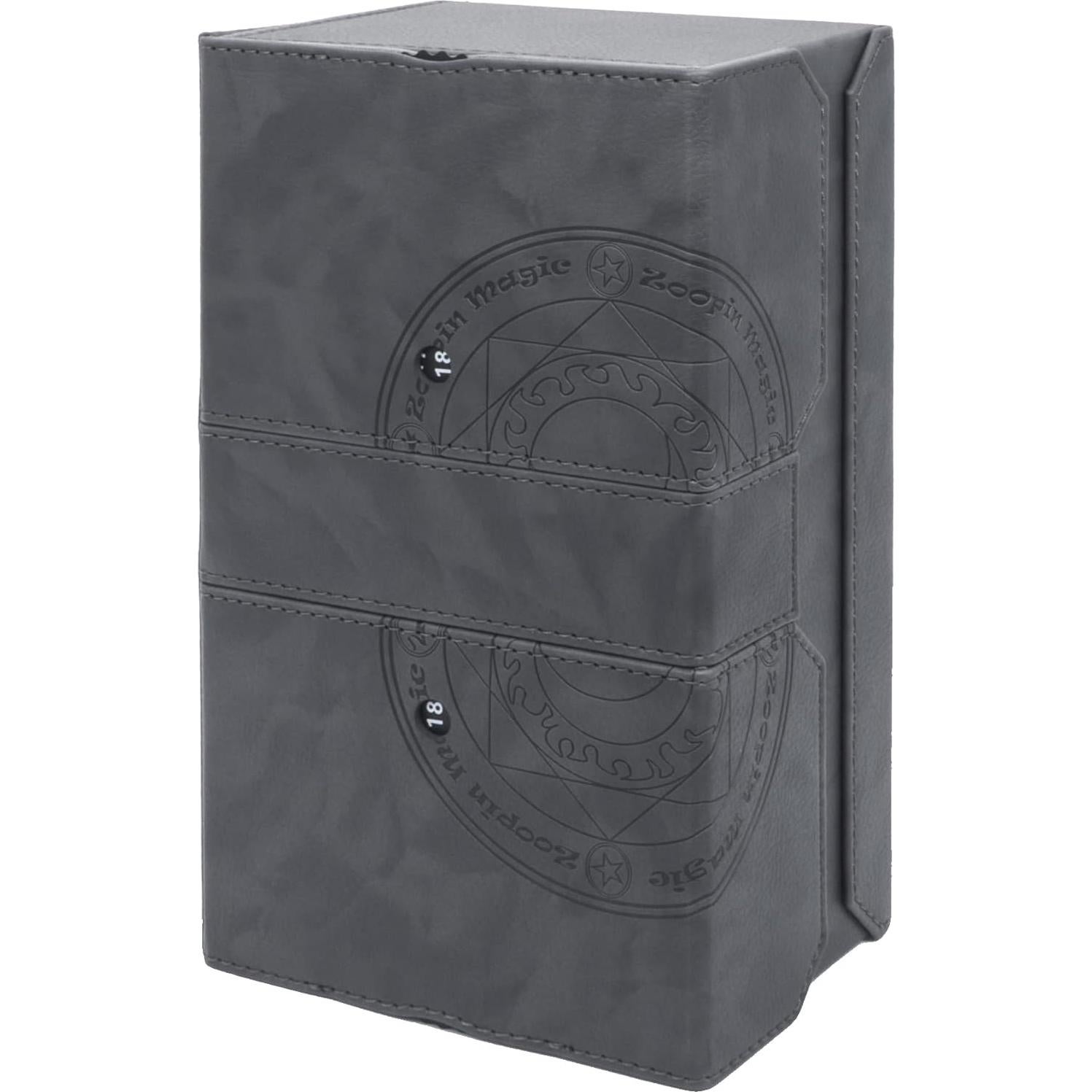 Caja de Barajas Zoopin 200 para Cartas Coleccionables - Negro