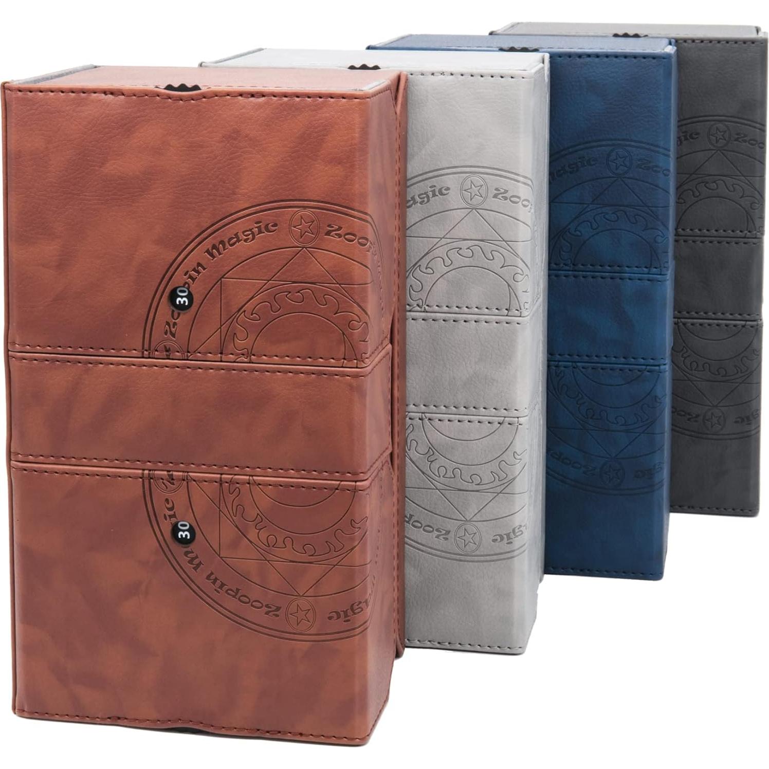 Caja de Barajas Zoopin 200 para Cartas Coleccionables - Negro