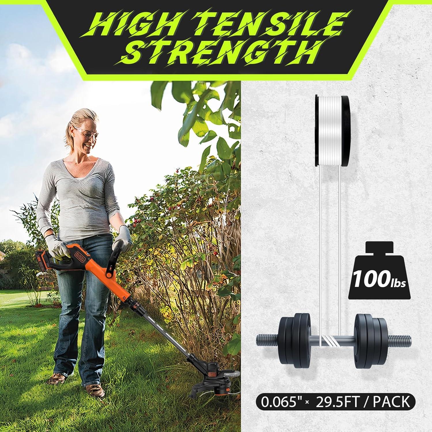 Cuerda de Desmalezadora FrauSonne 9.14m 6 Carretes y Tapa