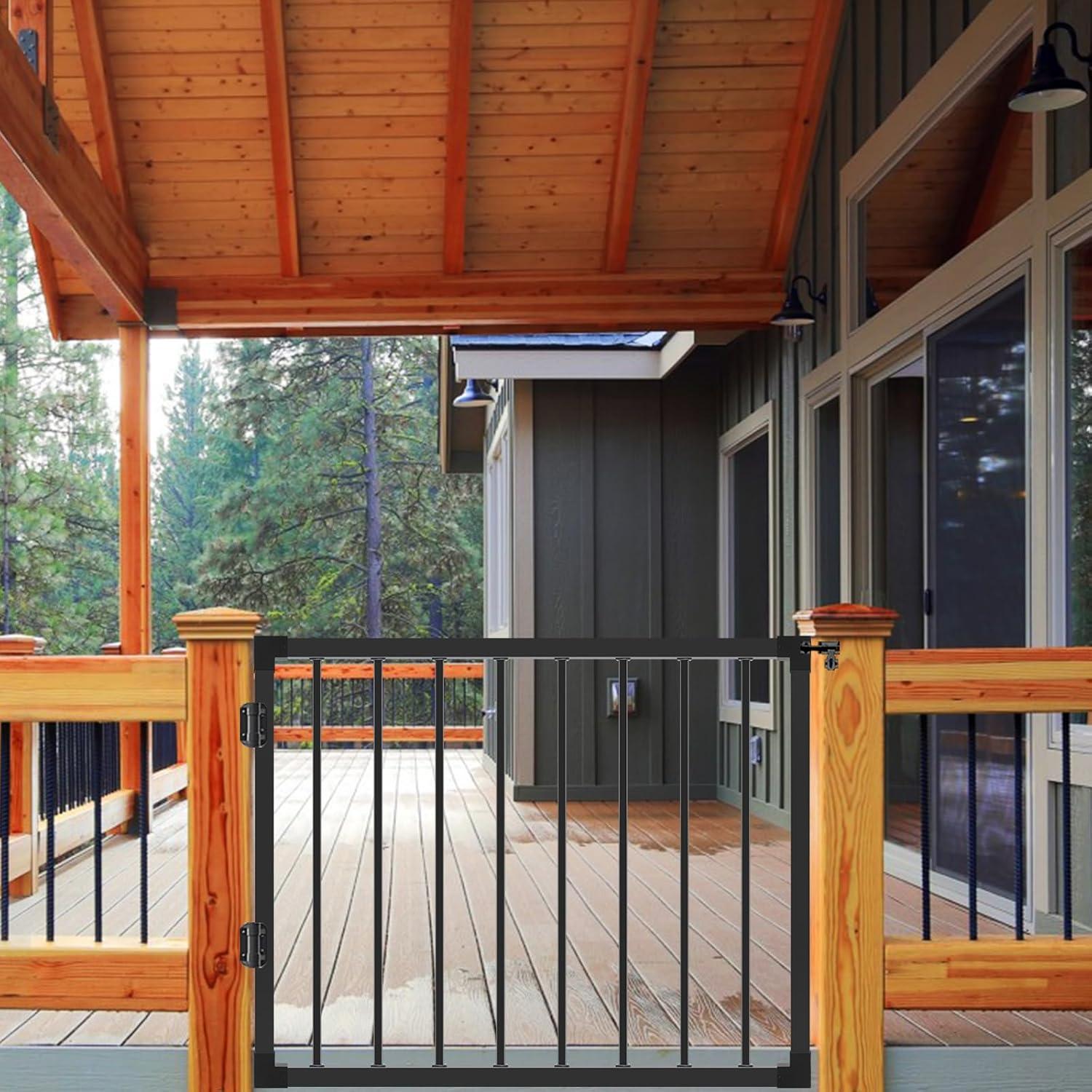 Puerta de acero galvanizado SunCrafts 96.52 cm para deck