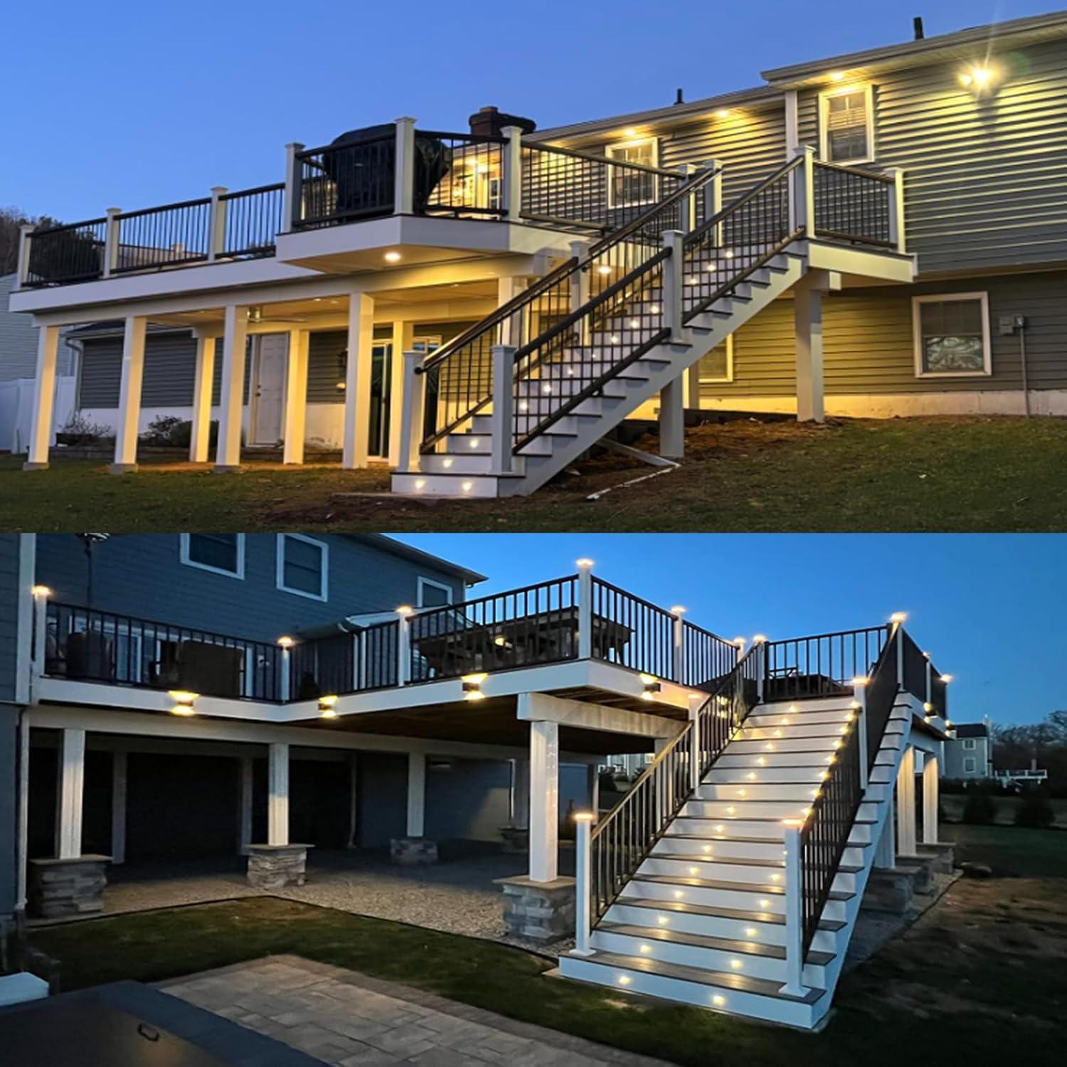 Kits de luces LED empotradas CHNXU 20 paquetes 4.5cm IP67