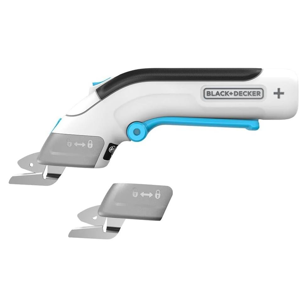 Tijeras eléctricas sin cable Black+Decker 4V Max, recargables USB