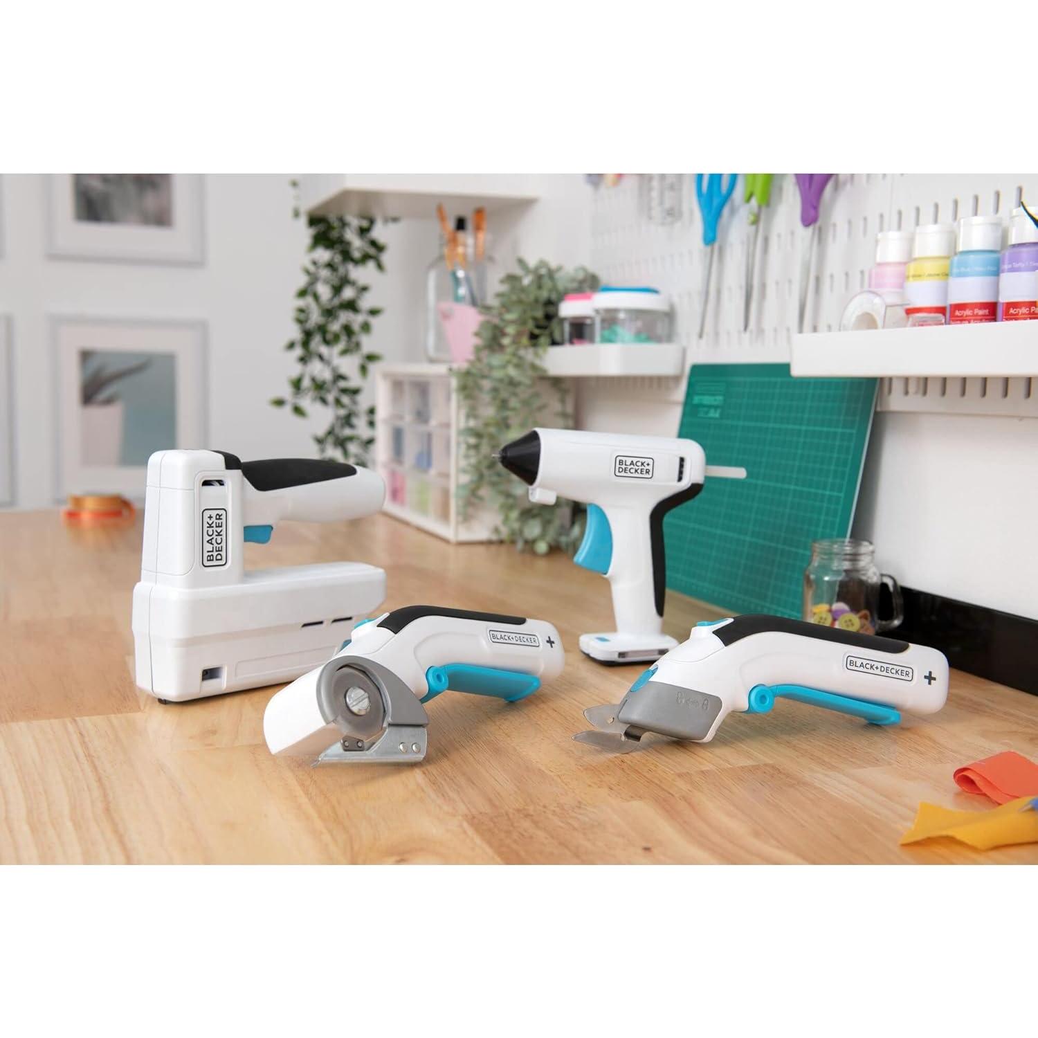 Tijeras eléctricas sin cable Black+Decker 4V Max, recargables USB