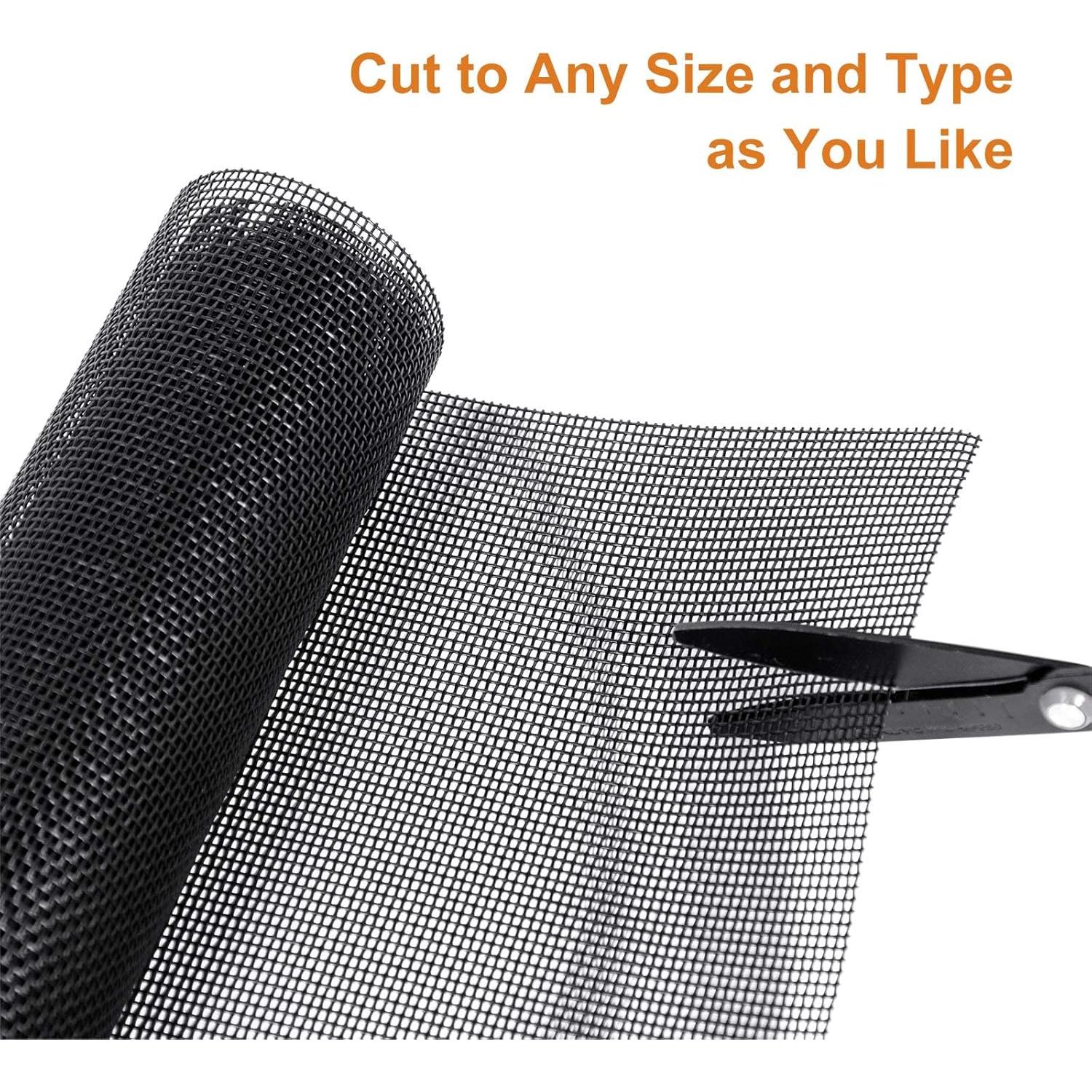 Malla de Reemplazo para Ventanas MAGZO 88.9x218.4 cm a Prueba de Mascotas