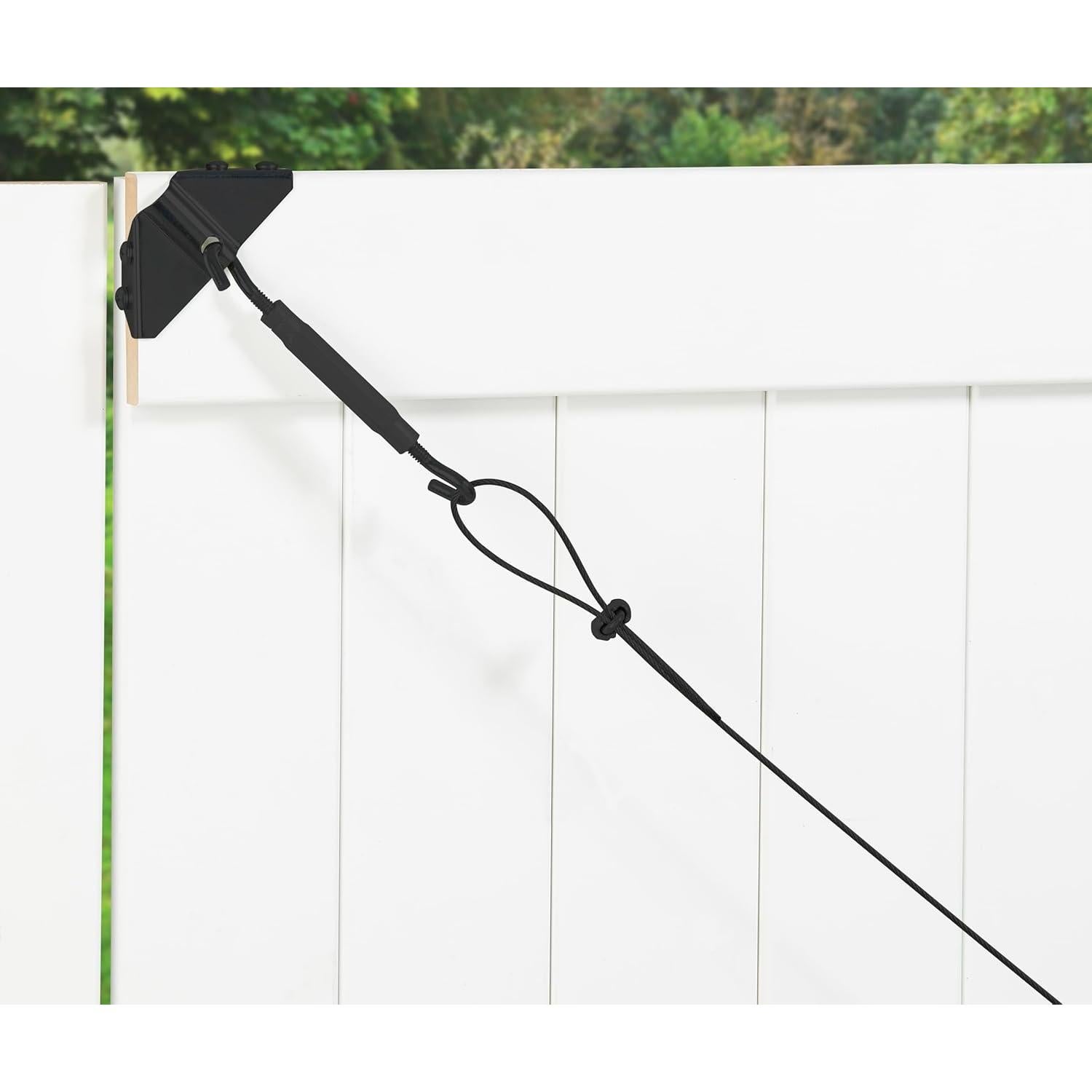 Kit de Puerta Antisag National Hardware N166-004 Negro