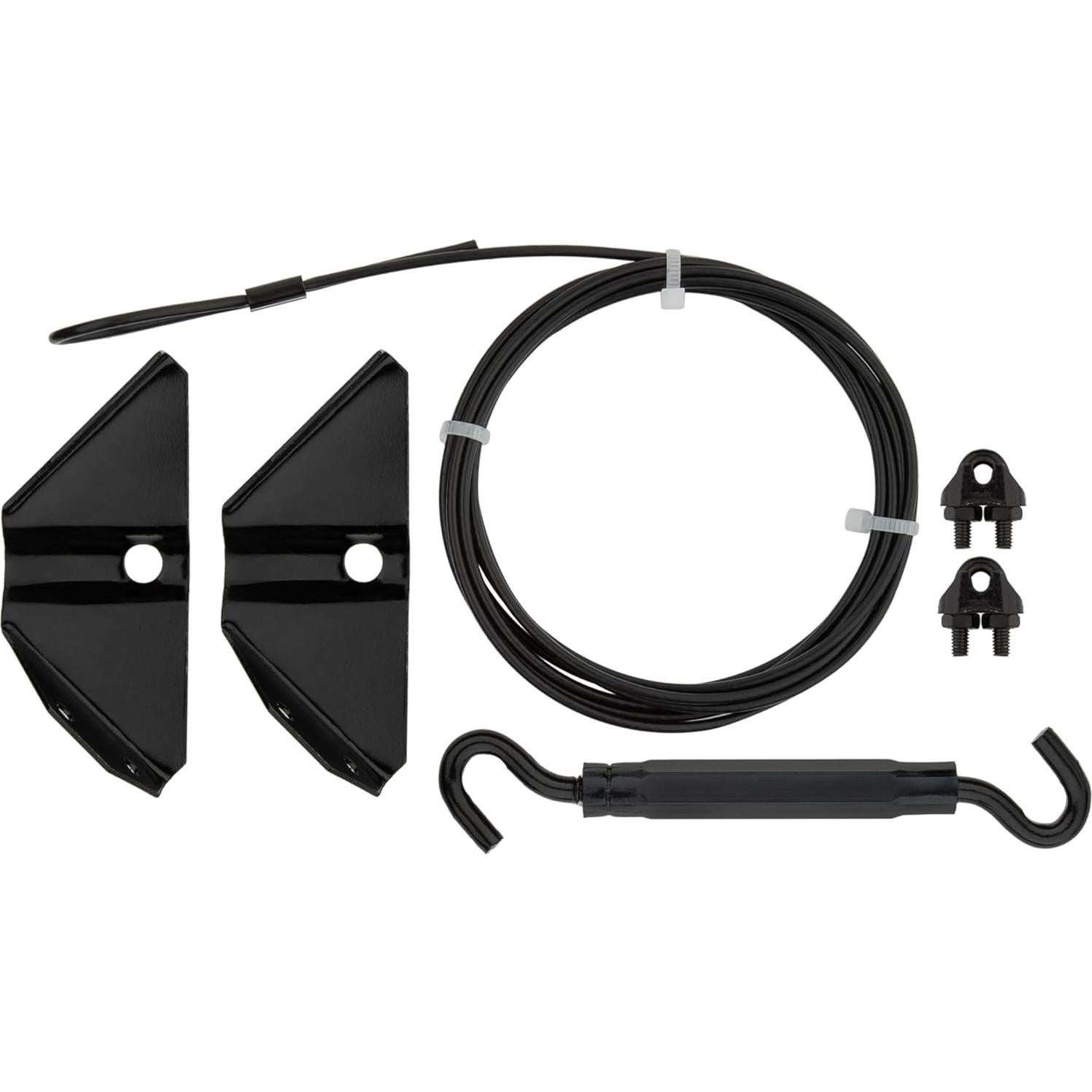 Kit de Puerta Antisag National Hardware N166-004 Negro