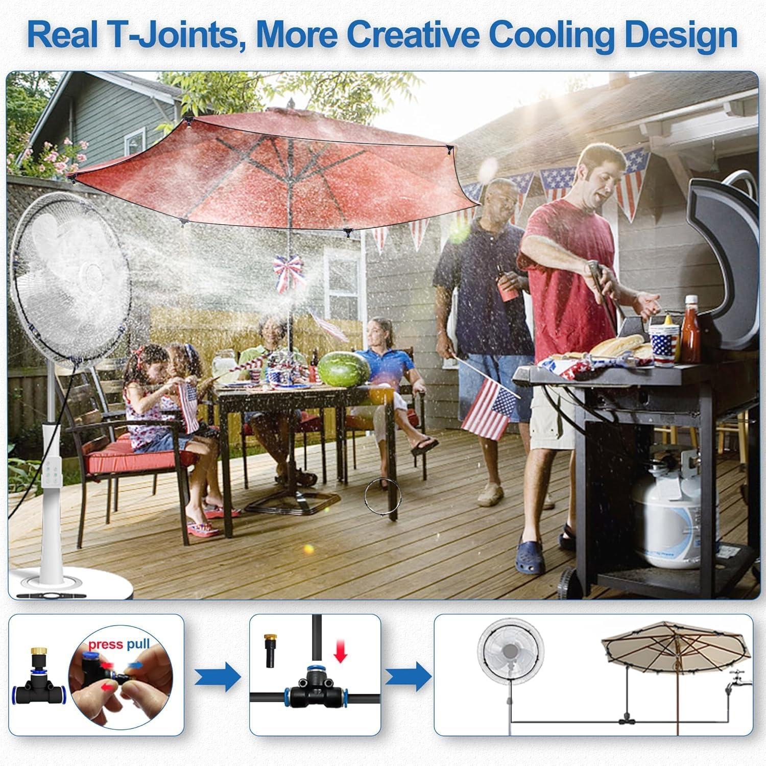 Sistema de Enfriamiento por Rocío de Agua Pocket Panda 18M