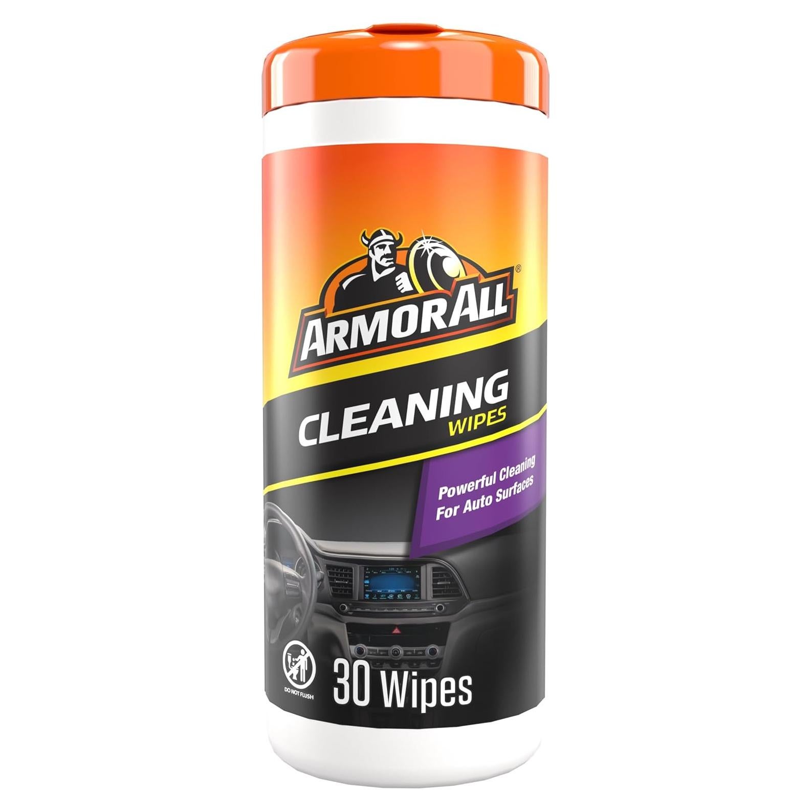Toallitas de Limpieza Interior para Automóviles Armor All - 30 Unidades