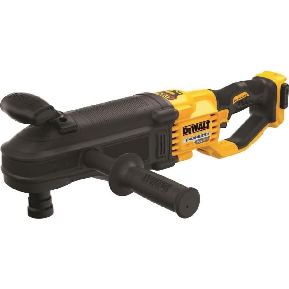 Taladro de Ángulo Recto DEWALT DCD471B 60V Sin Escobillas