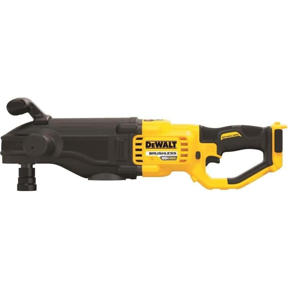 Taladro de Ángulo Recto DEWALT DCD471B 60V Sin Escobillas
