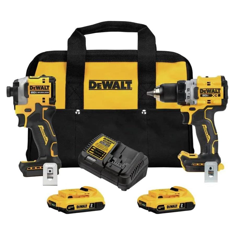 Taladro Inalámbrico DEWALT DCK2051D2 20V MAX XR con 2 Baterías