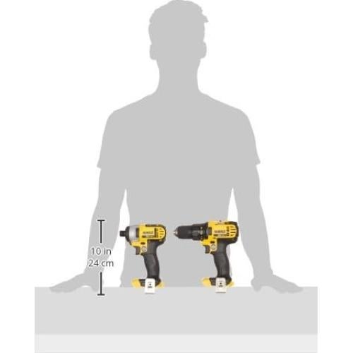 Kit Taladro y Destornillador DEWALT DCK280C2 20V MAX Inalámbrico