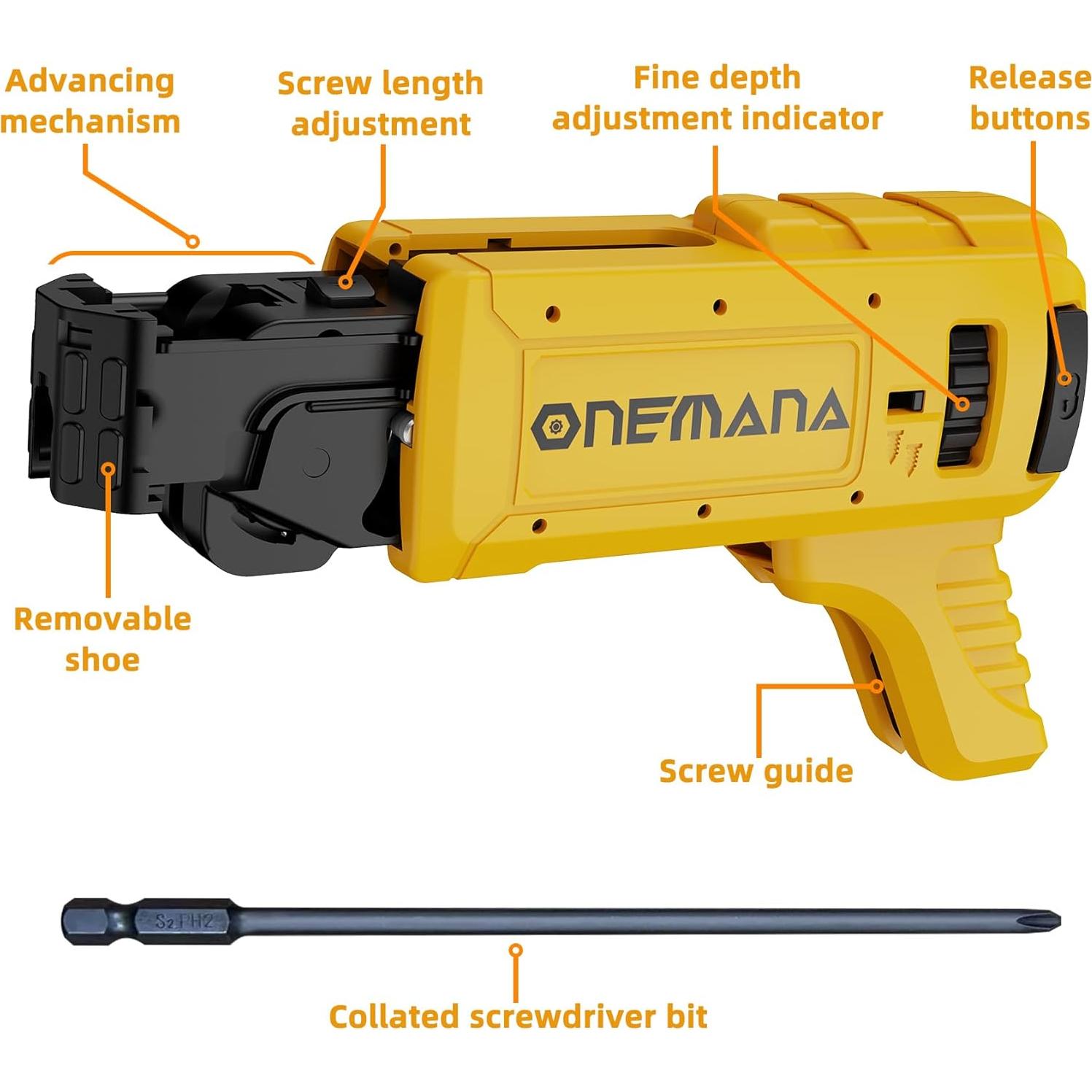 Accesorio para Atornillador Colado ONEMANA DCF620 230V