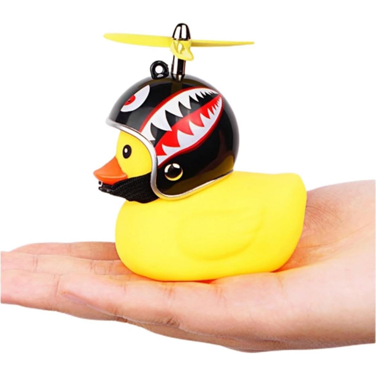 Campana de Bicicleta Pato Amarillo Omeet con Luz LED