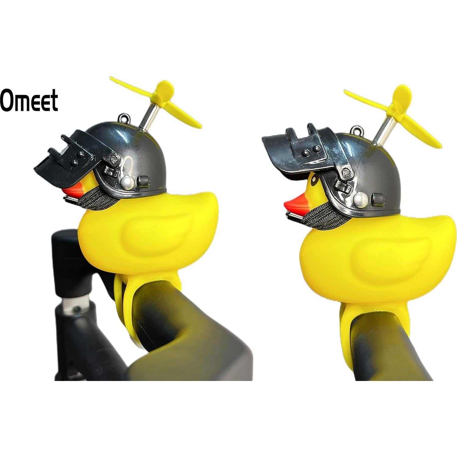 Campana de Bicicleta Pato Amarillo Omeet con Luz LED