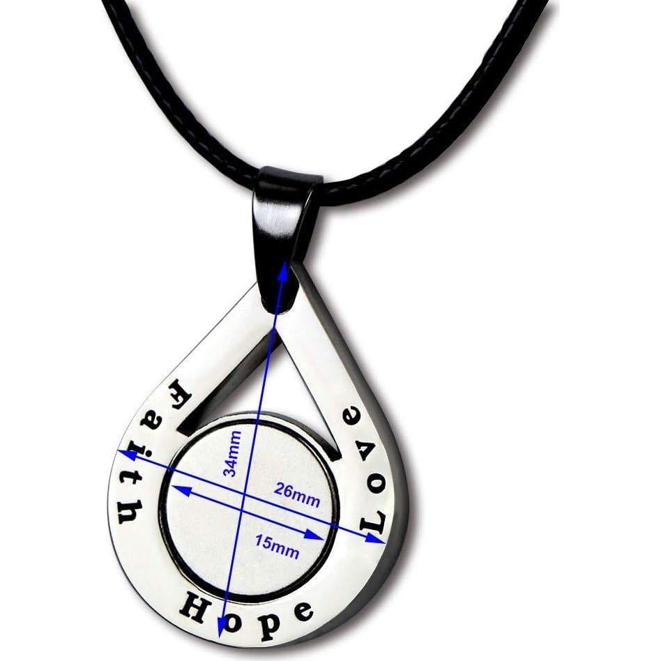 Collar con Marcadores de Golf GOLTERS - Cristal Rojo