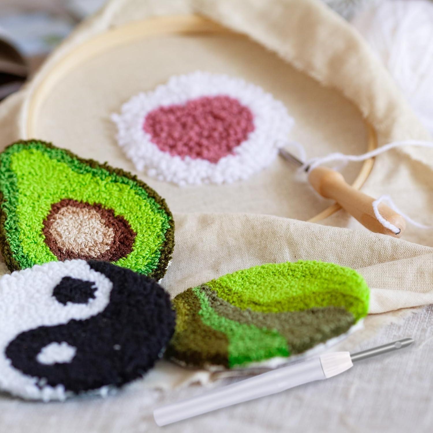 Kit de Agujas de Punch Pllieay 23 Piezas para Bordado