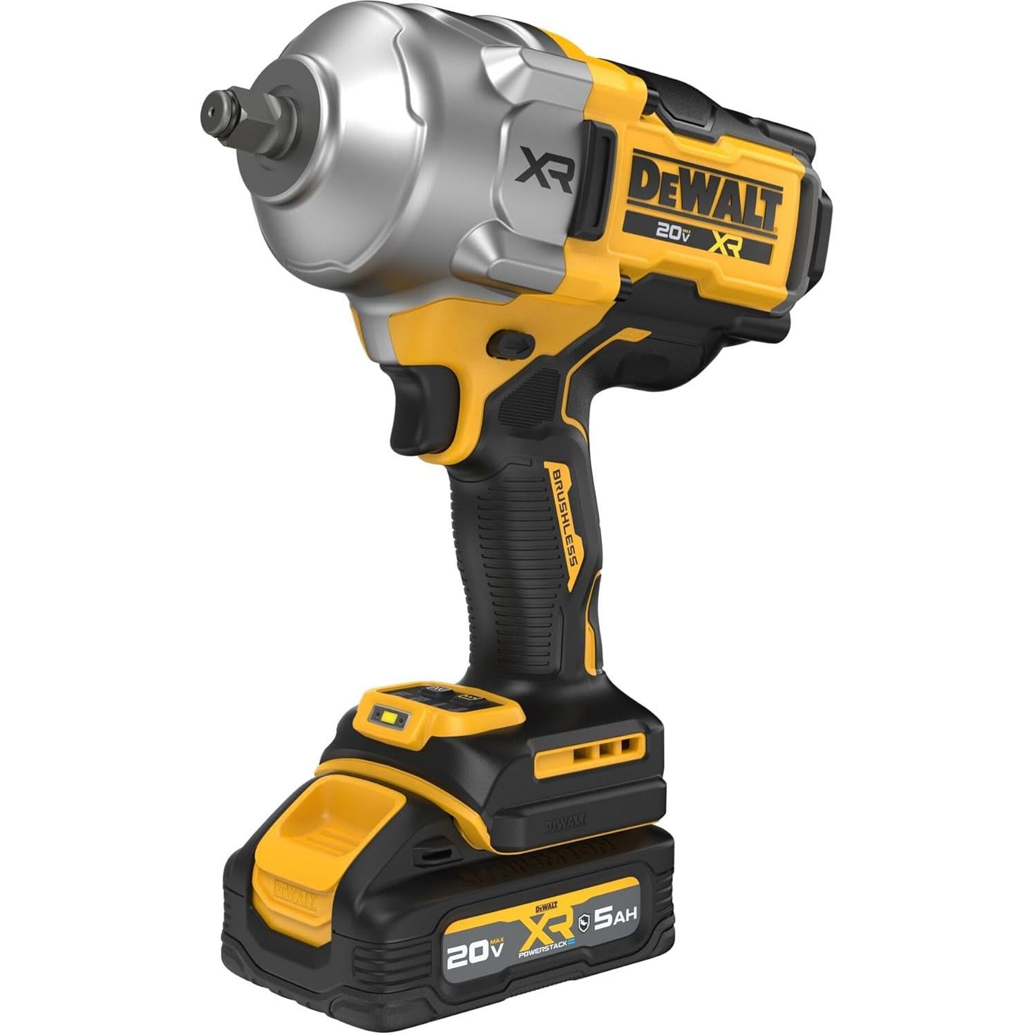 Llave de Impacto Inalámbrica DEWALT 20V MAX 1/2" Alto Par DCF961GH1