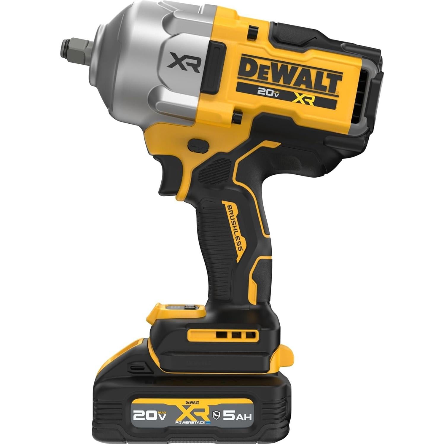 Llave de Impacto Inalámbrica DEWALT 20V MAX 1/2" Alto Par DCF961GH1