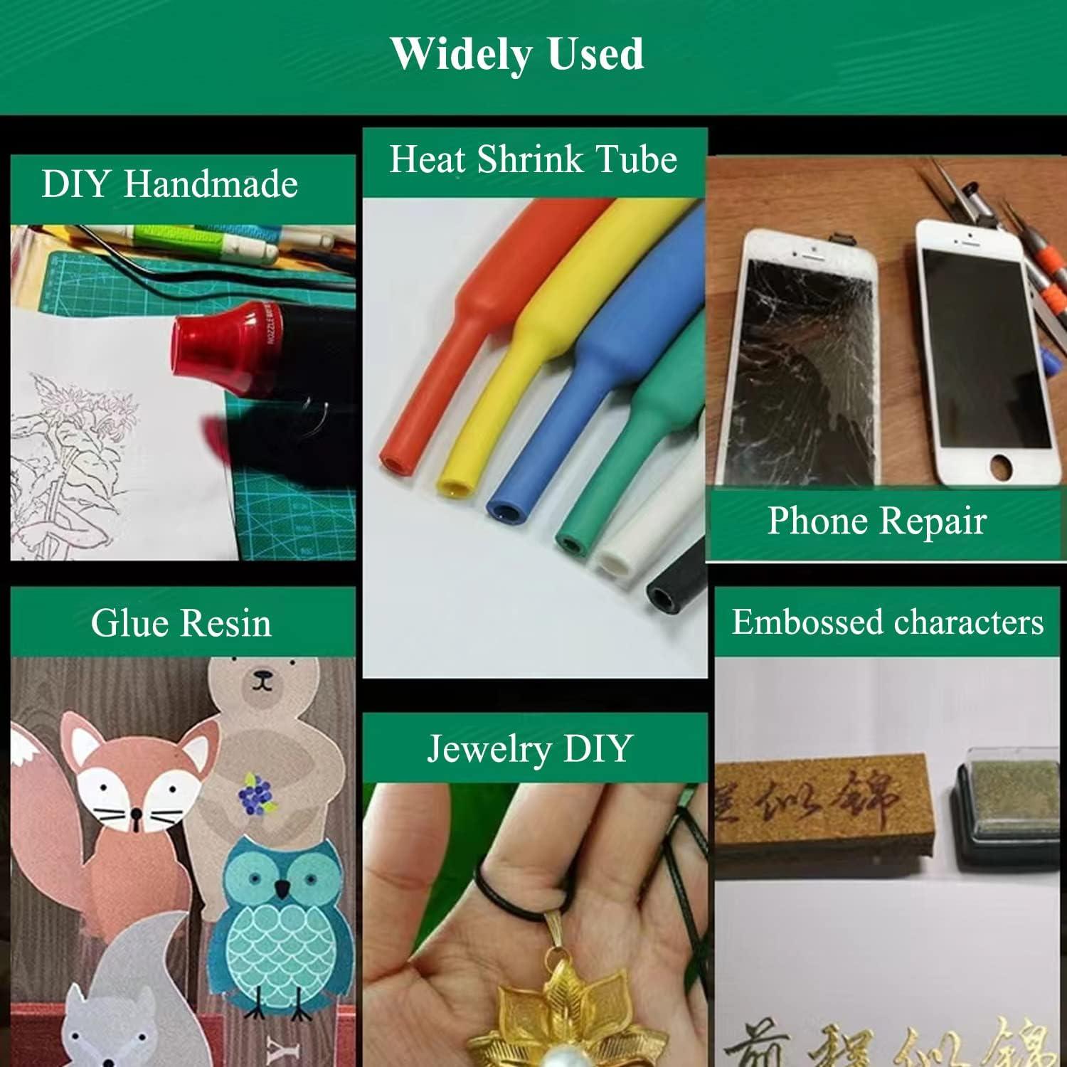 Pistola de Calor 300W DIDODI Doble Temperatura 200°C 350°C