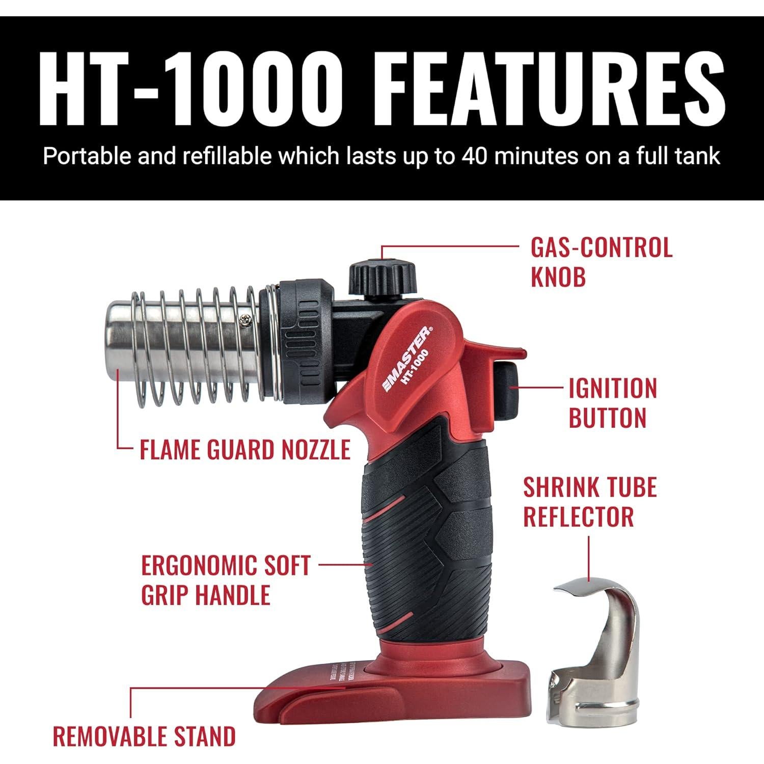 Pistola de Calor Inalámbrica Master Appliance HT-1000 Butano