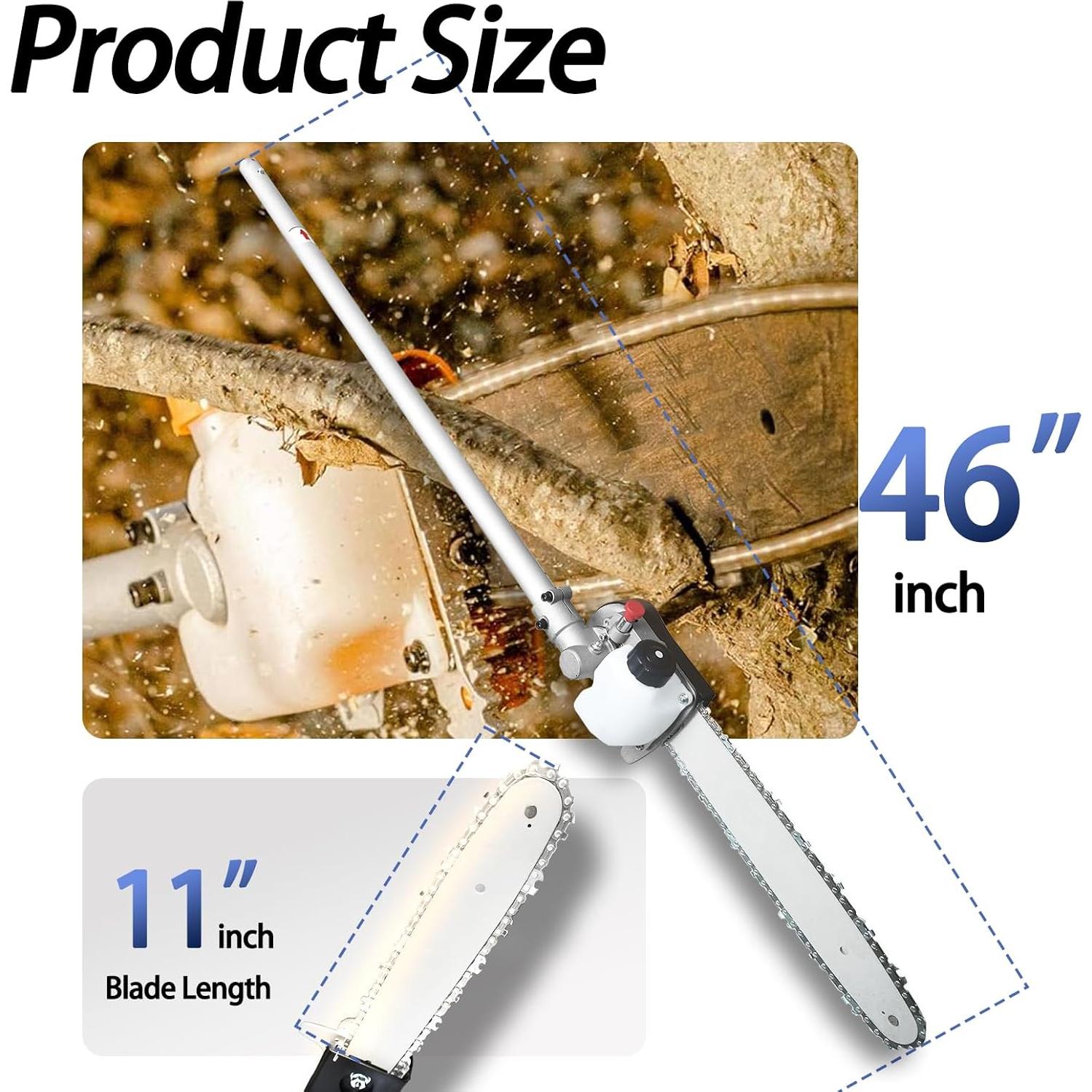 Accesorio de Sierra de Poste Kerlista 10" Ajustable para Recortadoras