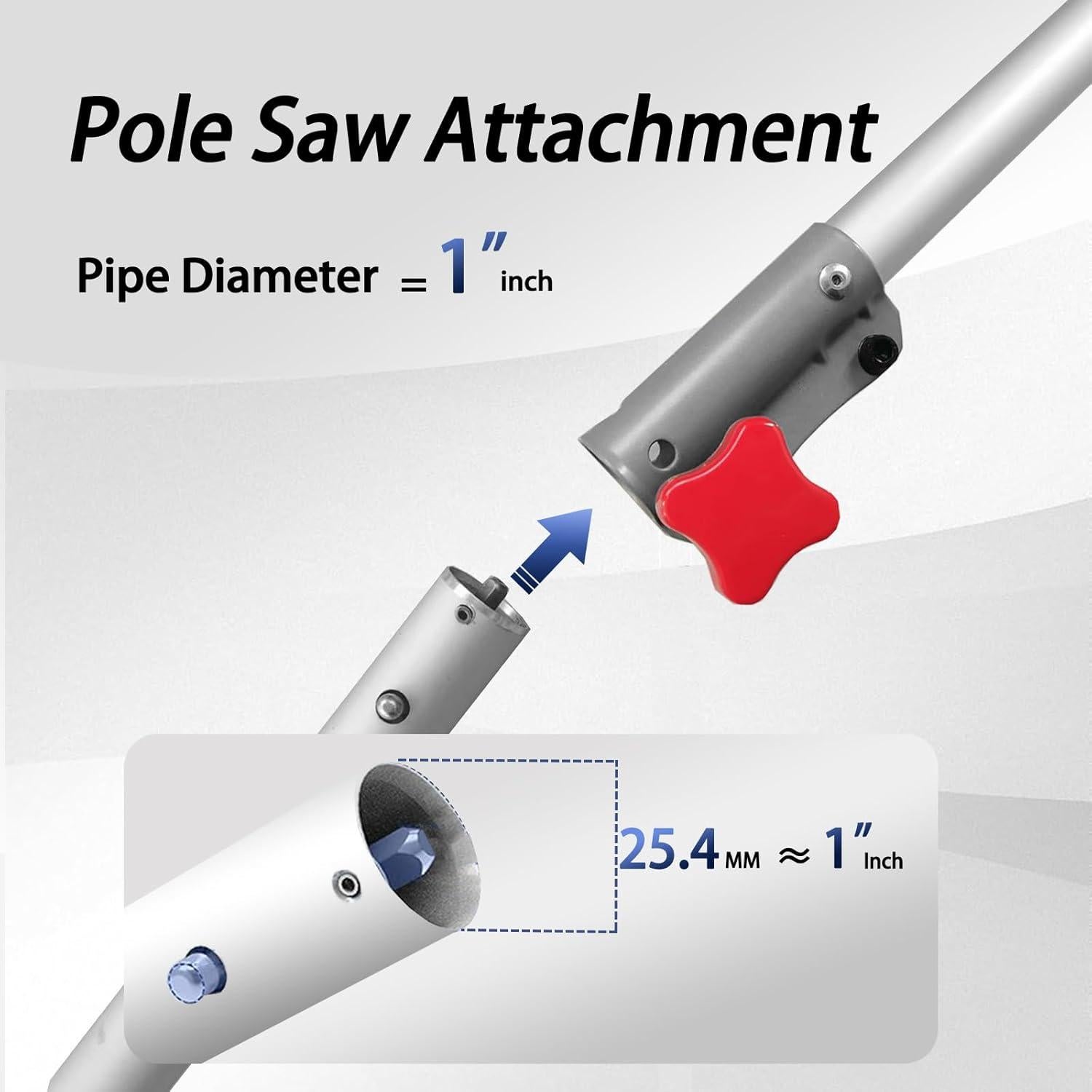 Accesorio de Sierra de Poste Kerlista 10" Ajustable para Recortadoras