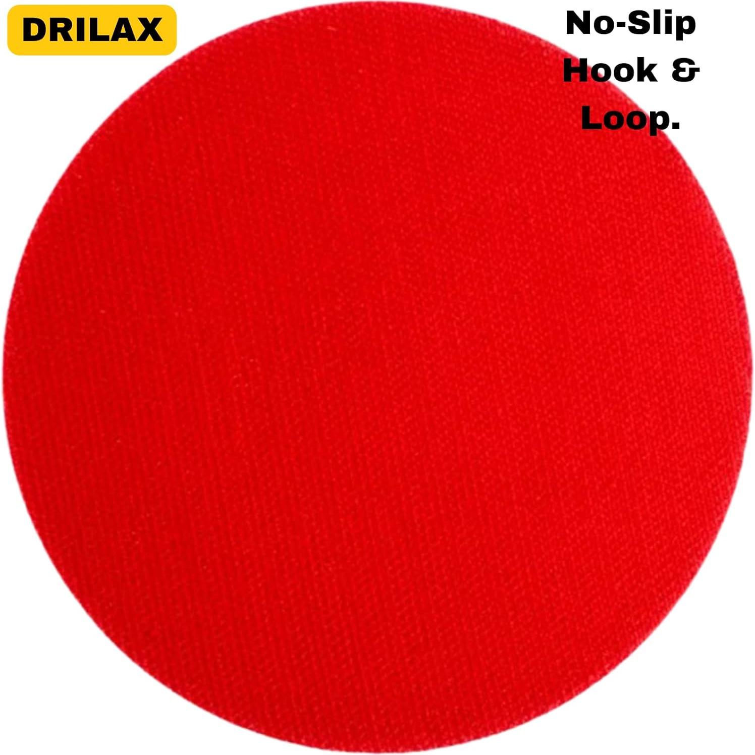 Almohadilla de Respaldo Drilax 15.24 cm con Gancho y Bucle