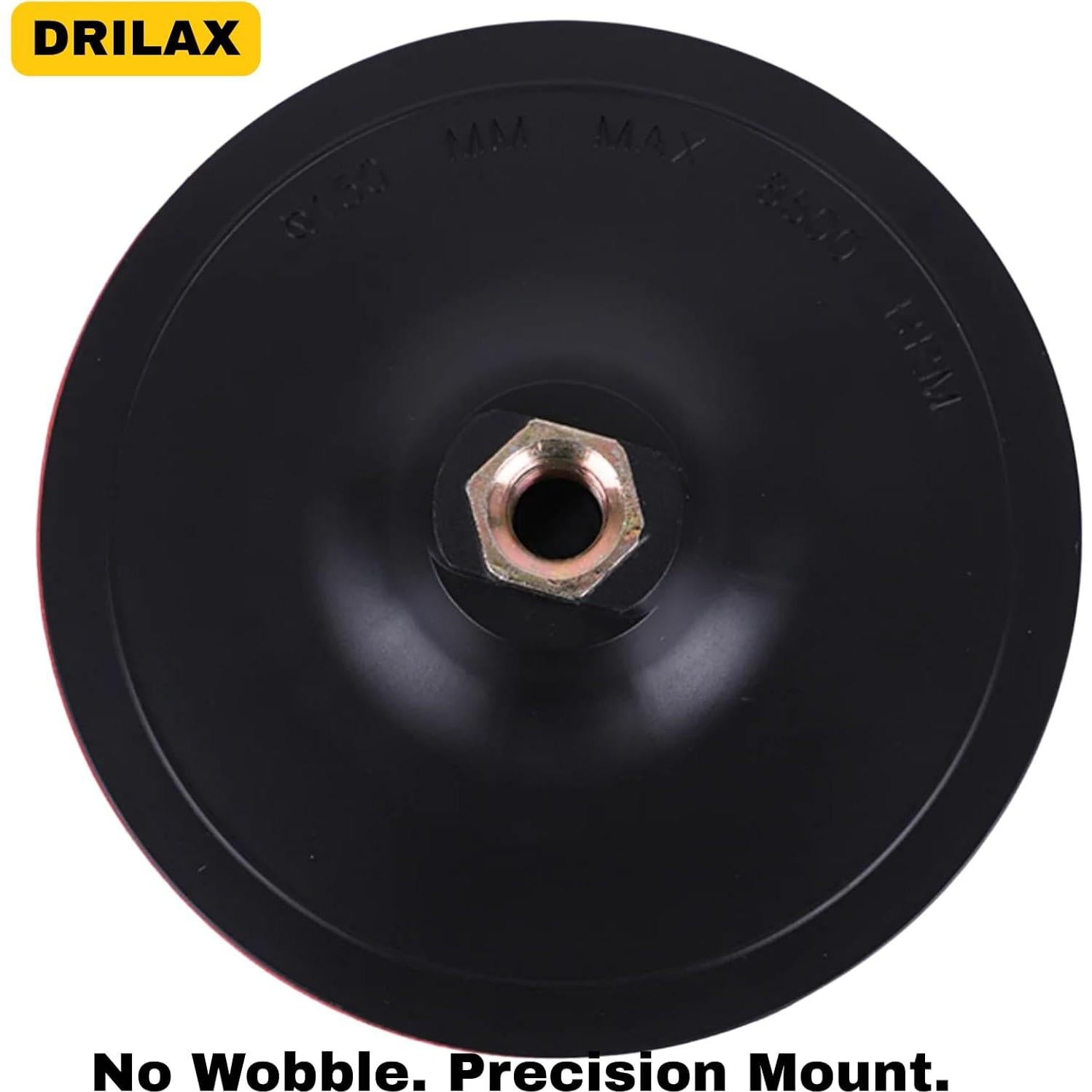 Almohadilla de Respaldo Drilax 15.24 cm con Gancho y Bucle