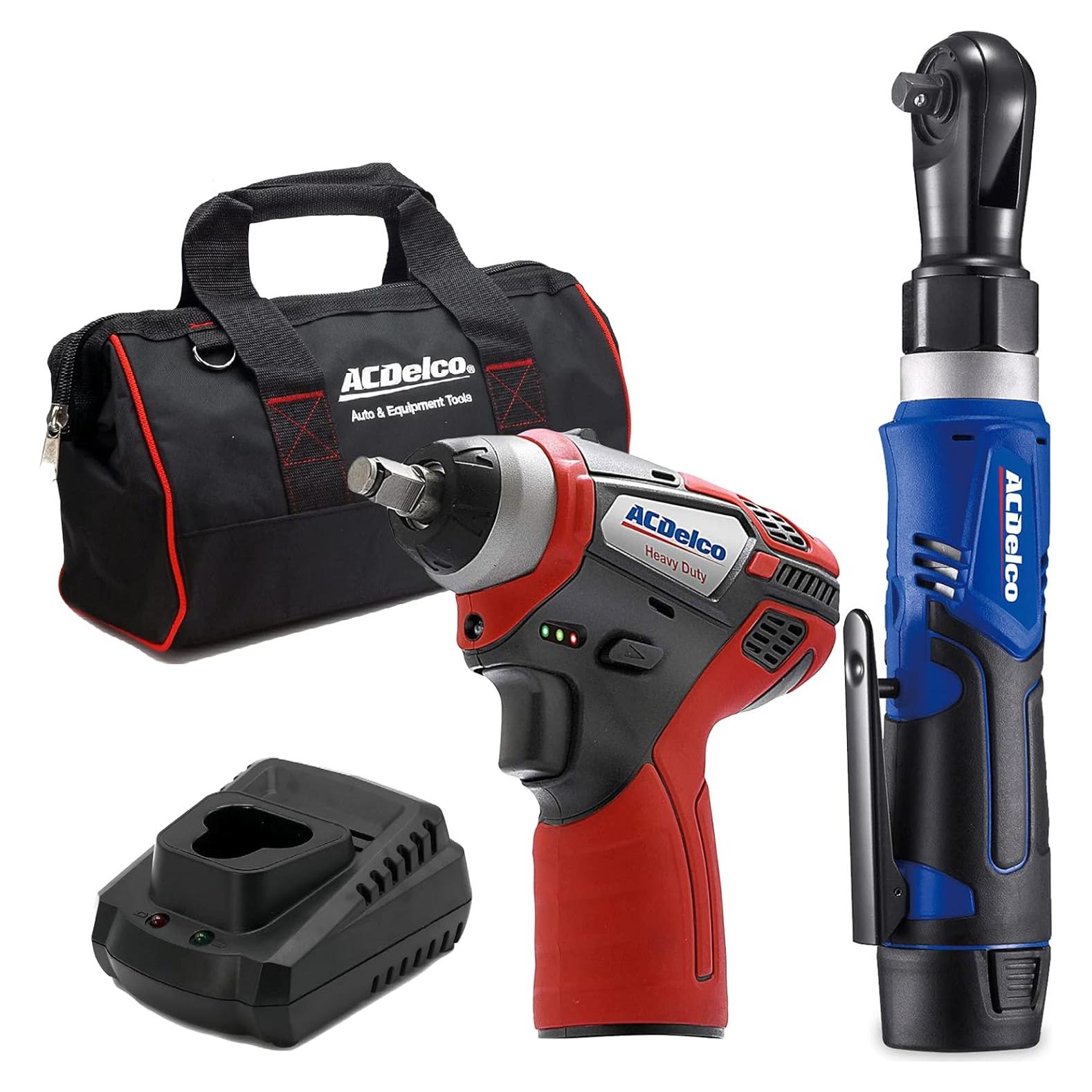 Juego de Herramientas Eléctricas ACDelco ARW1209-K14 12V 3/8"